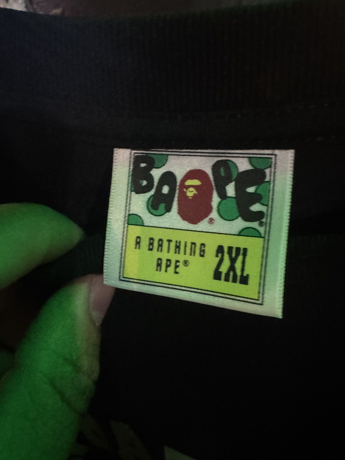 Bape Bape Camo Logo “A bathing ape” Size US XXL / EU 58 / 5 - 2 Thumbnail