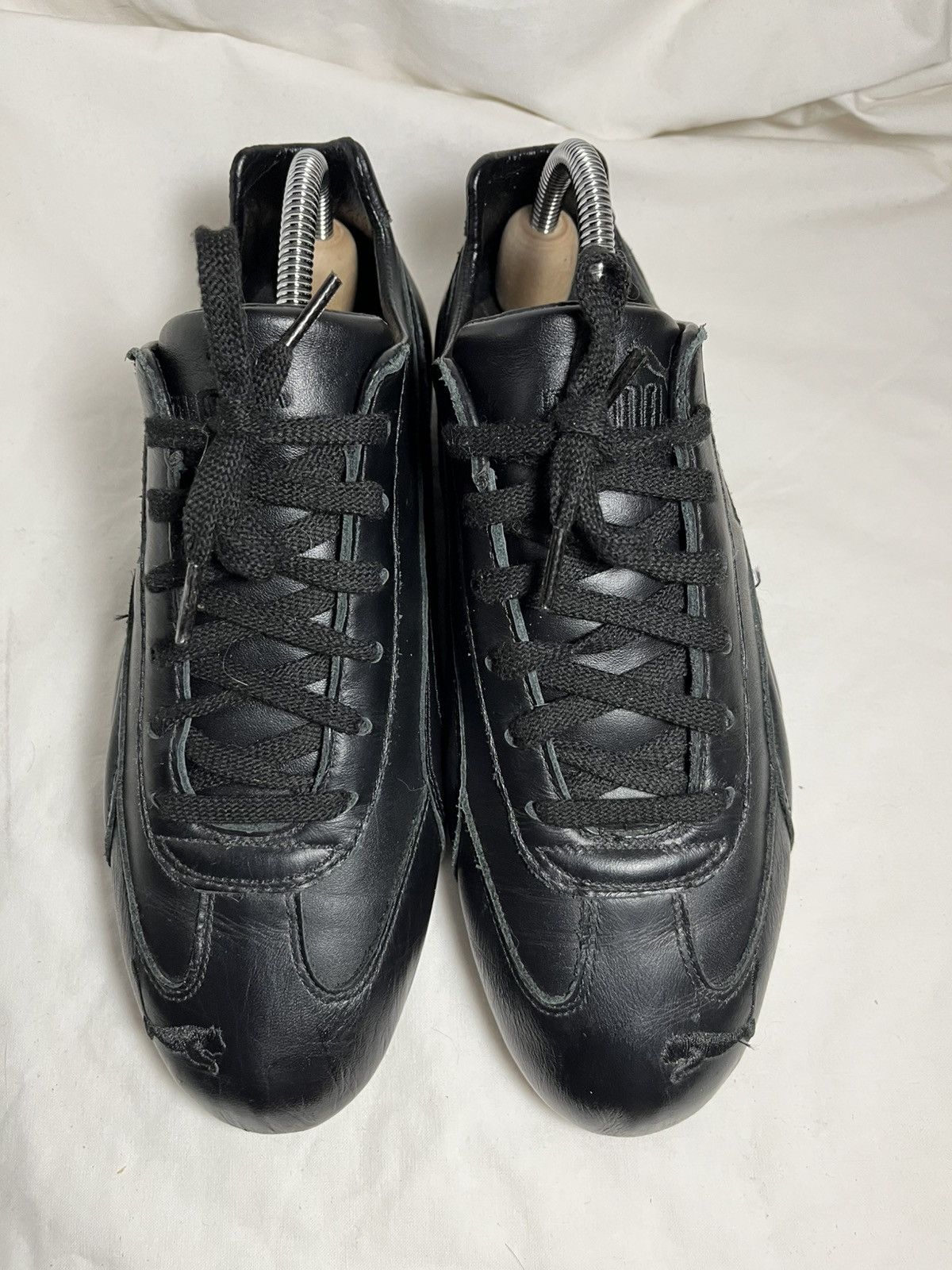 Puma × Vintage Vintage Puma Speedcat Black Leather Shoes Sneakers Y2K Size US 9.5 / EU 42-43 - 3 Thumbnail