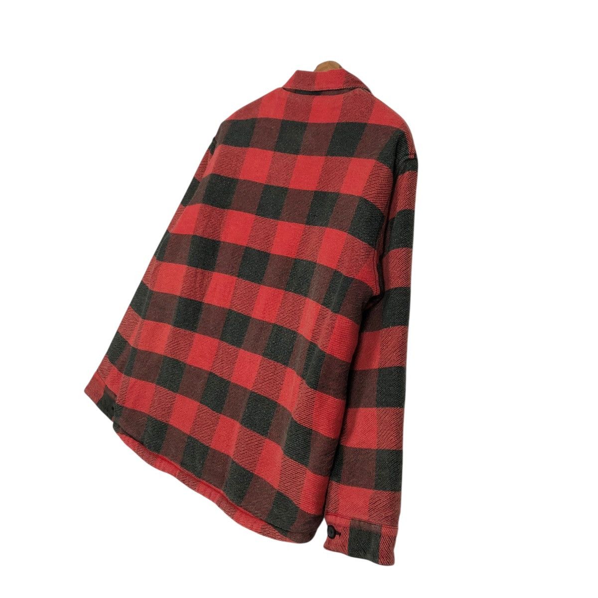 Japanese Brand 🔥VINTAGE FLANNEL JACKET BLANKET RHC TARTAN ISSEY MIYAKE Size US M / EU 48-50 / 2 - 12 Thumbnail
