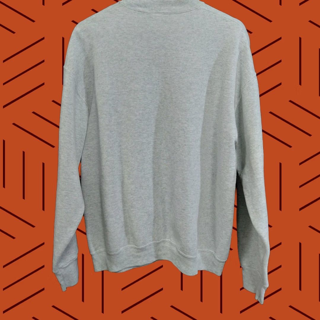 Fruit Of The Loom Fruit of the Loom Olympiad Graphic Print Sweatshirt Gray Knit Pullover Size XL Mens Regular Crew Neck Long Sleeve Cotton Polyester Size US XL / EU 56 / 4 - 1 Thumbnail