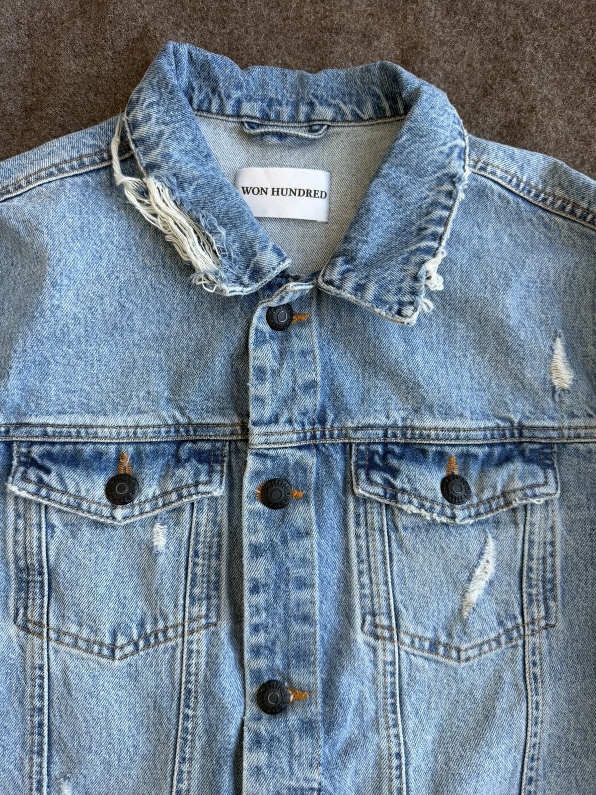 Won Hundred Won Hundred Denim Jacket Size US M / EU 48-50 / 2 - 2 Thumbnail