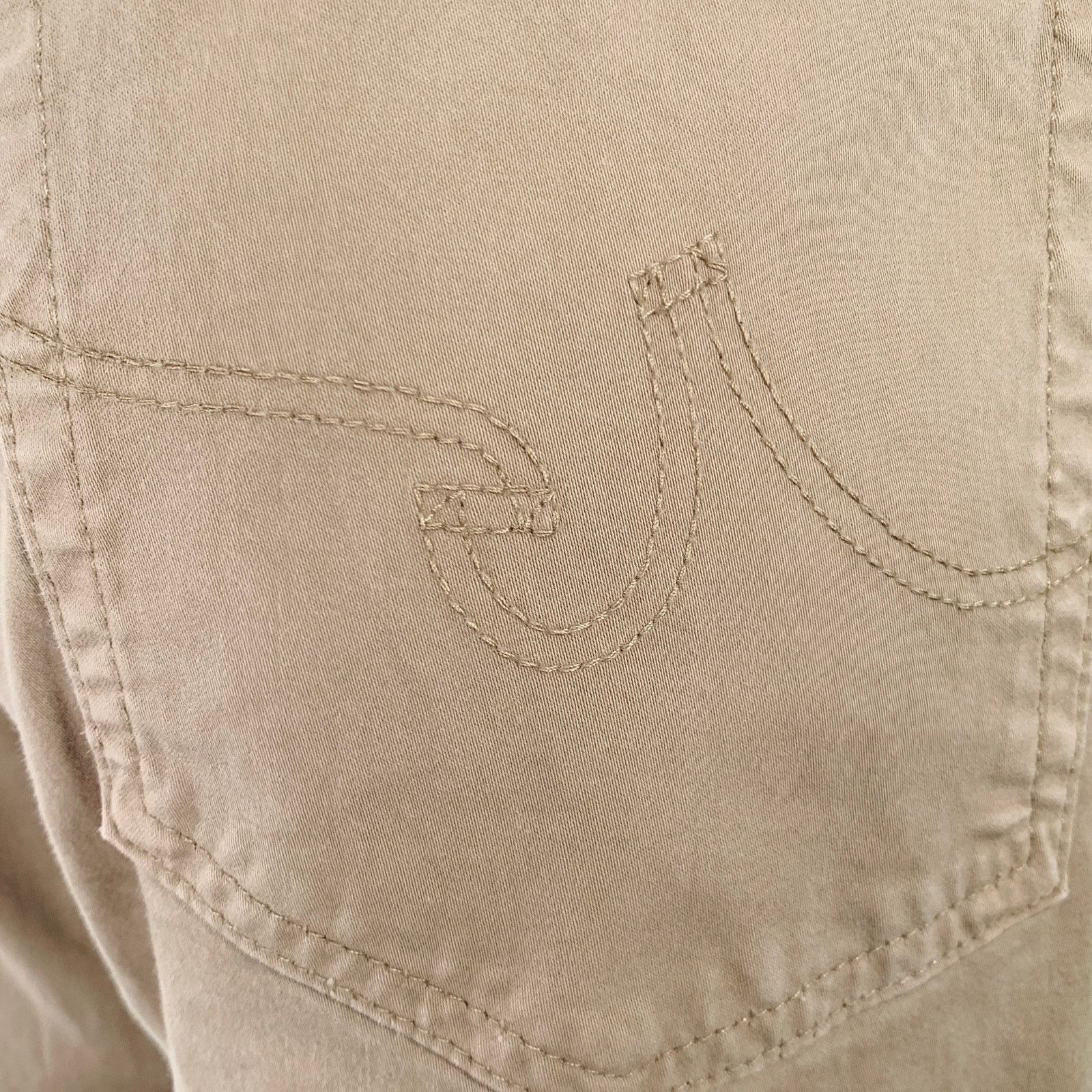 AG Adriano Goldschmied Size 36 Everett Khaki Cotton Blend Jean Cut Casual Pants Size US 36 / EU 52 - 3 Thumbnail