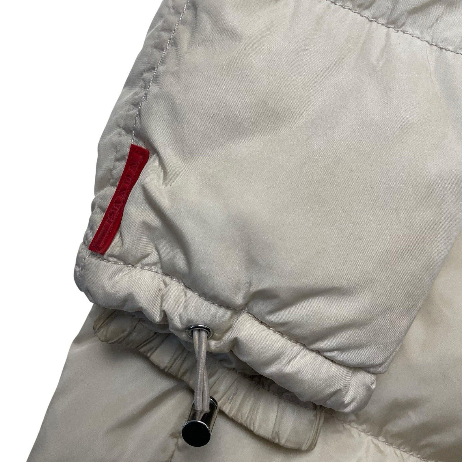 Prada Vintage Prada Sport Down Puffer Jacket Beige 44 UK10 Size M / US 6-8 / IT 42-44 - 2 Thumbnail