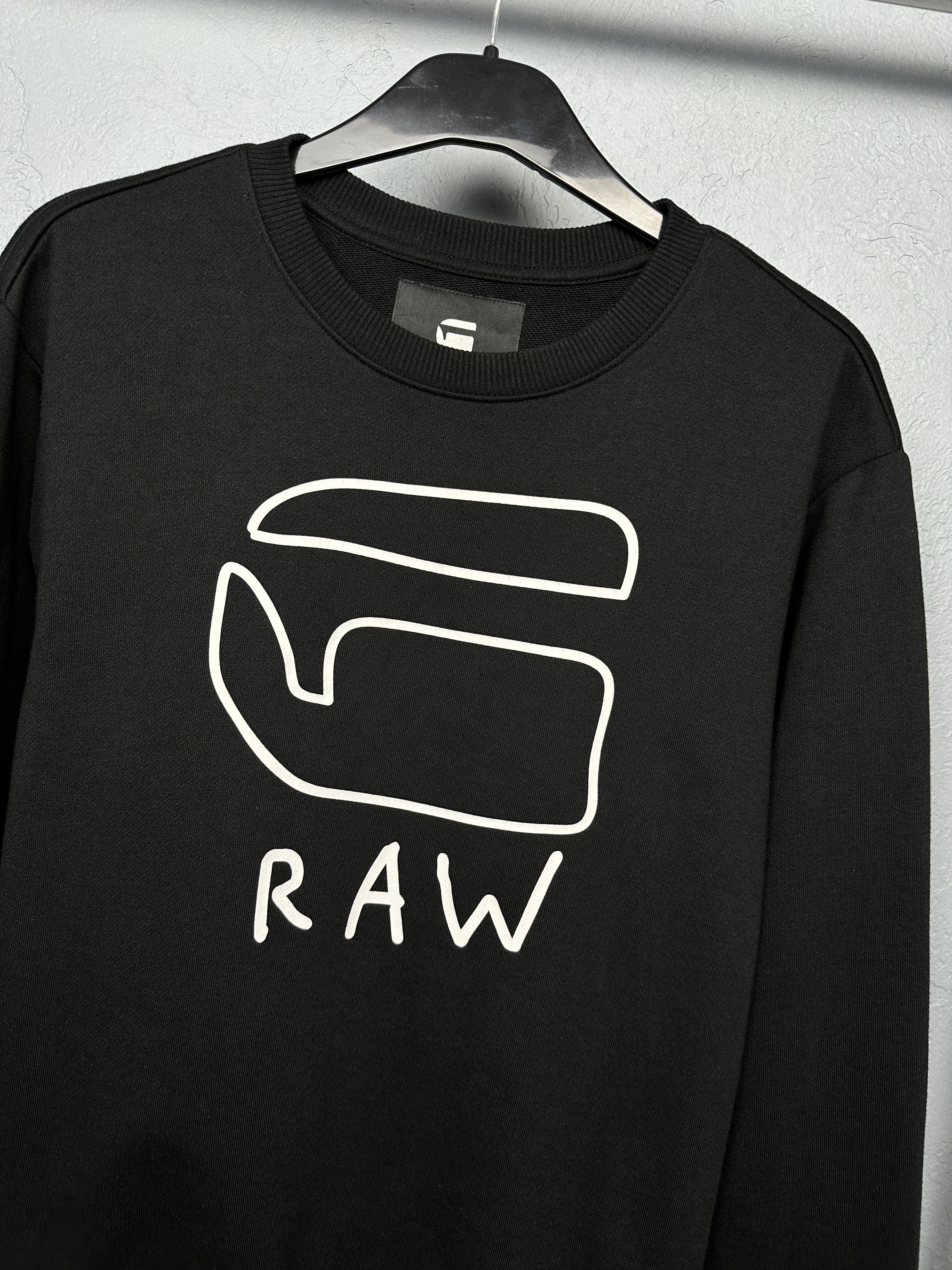 G-Star G Star Raw Mens Outline Crew Neck Sweatshirt Size US S / EU 44-46 / 1 - 2 Thumbnail