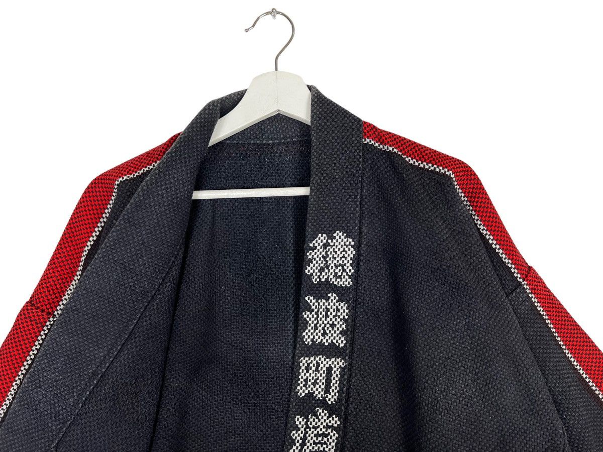 Indigo 🔥 1960s RARE VINTAGE INDIGO KIMONO HANTEN JACKET Size US L / EU 52-54 / 3 - 11 Thumbnail