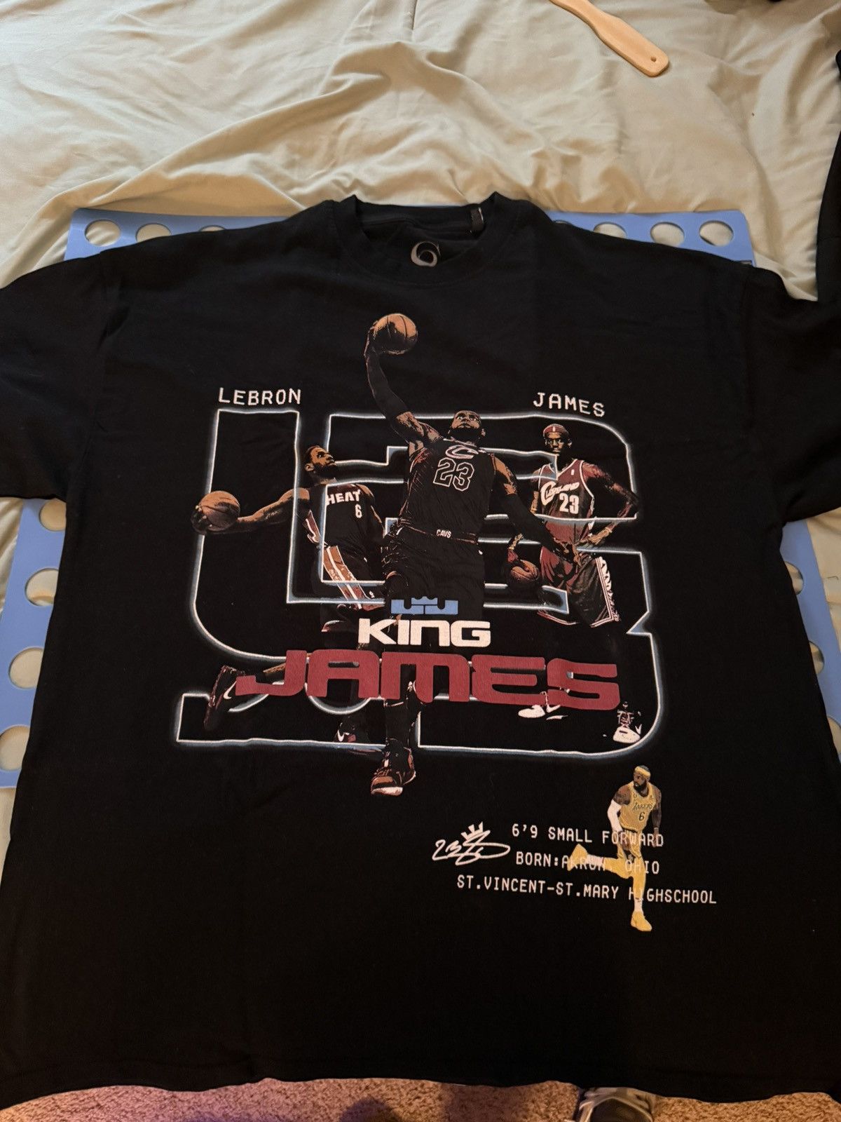 Sierra Lebron James Tee by Sebastian Sierra Size US L / EU 52-54 / 3 - 1 Thumbnail