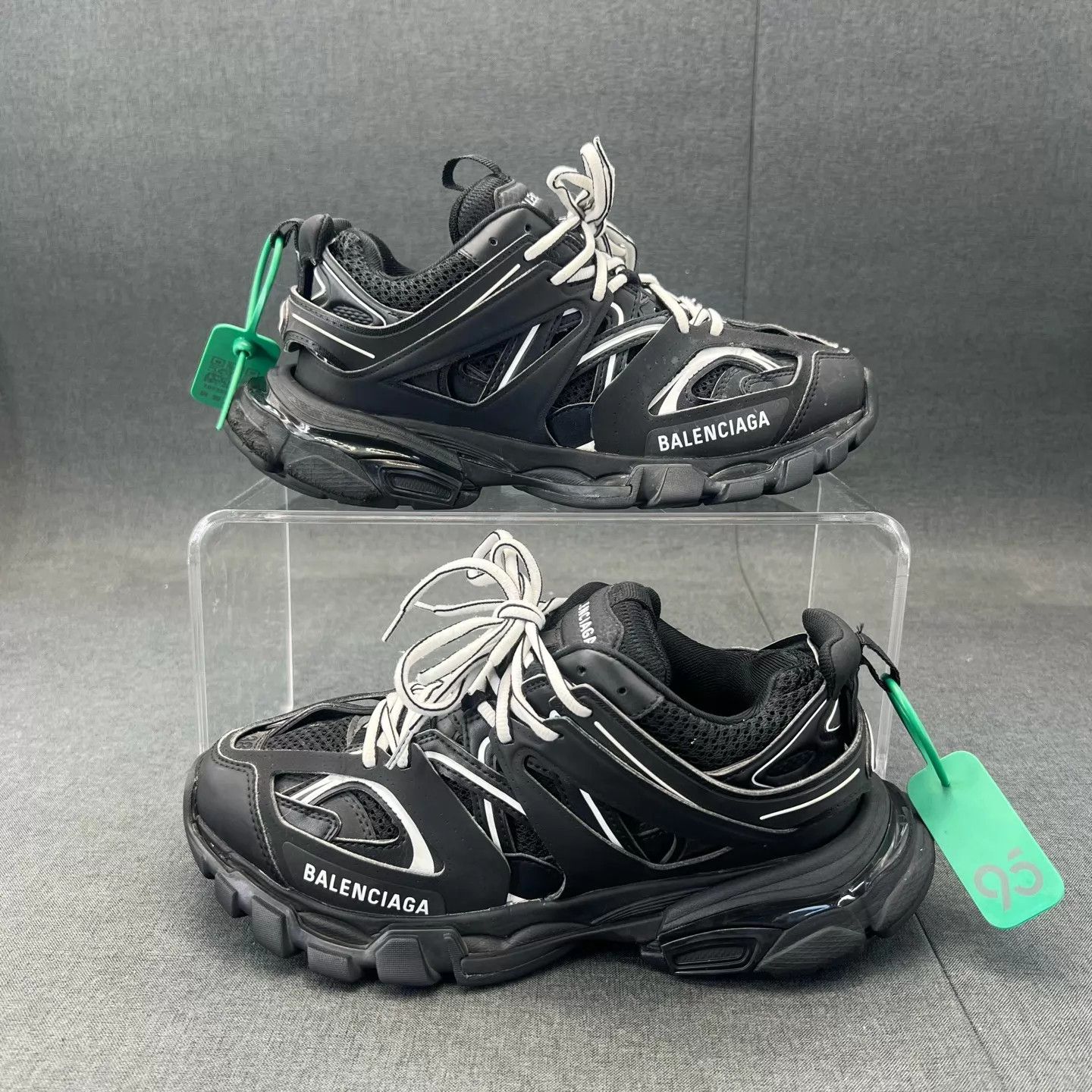 Balenciaga Balenciaga Track Black & White 38 New Size US 7.5 / IT 37.5 - 2 Thumbnail