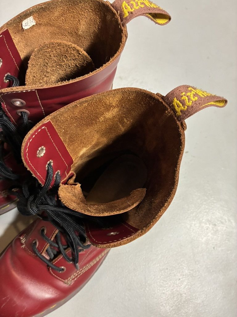 Dr. Martens Vintage Dr. Martens 1490 Made in England Cherry Red Boots Size US 9 / EU 42 - 10 Thumbnail