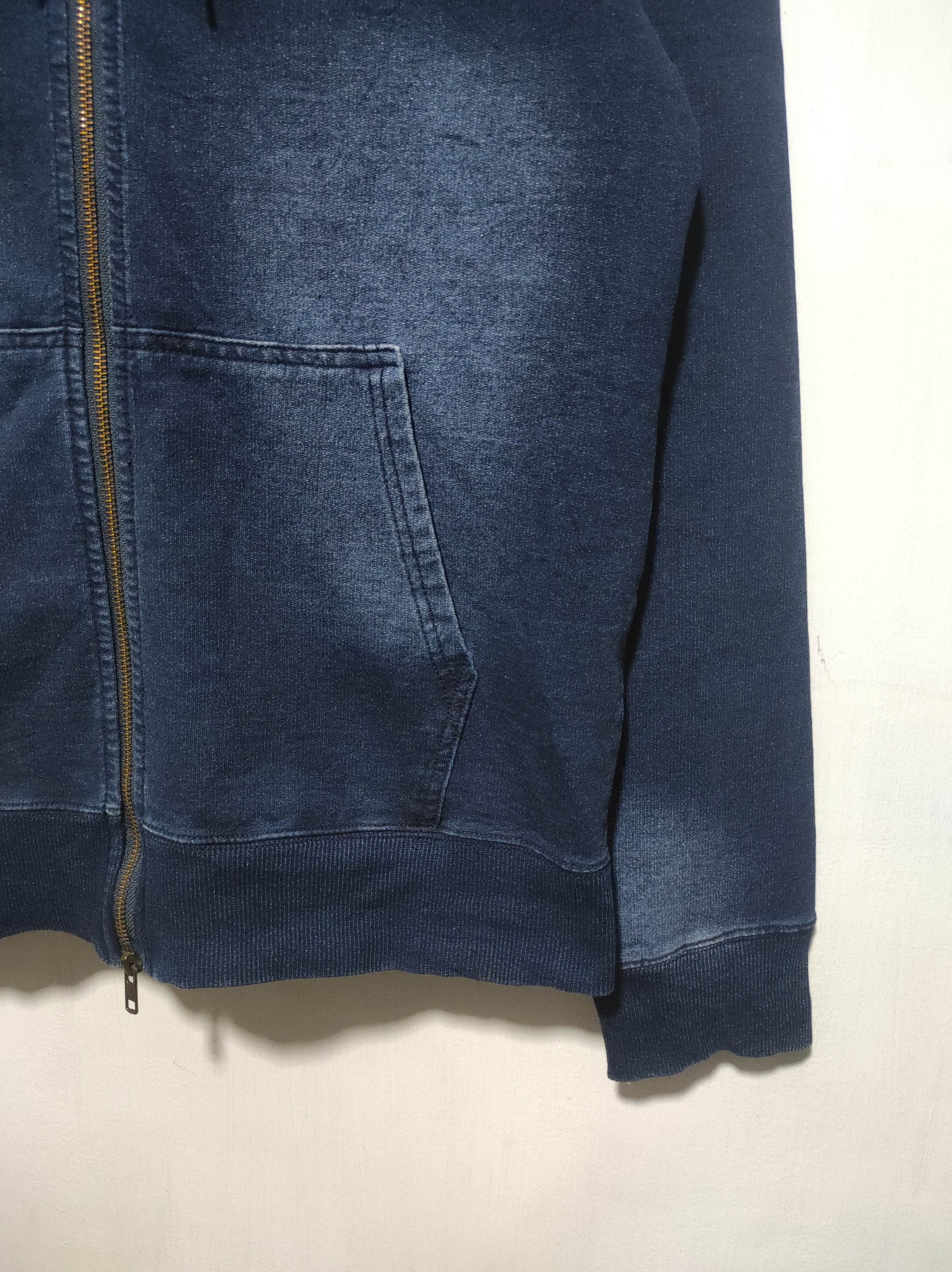 Hysteric Glamour Roshell Denim Double Zip Fur Hoodie i6w9 LGB style Size US M / EU 48-50 / 2 - 7 Thumbnail