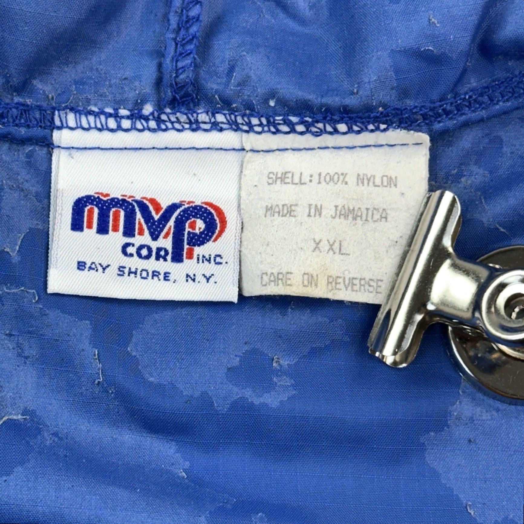 Vintage VINTAGE MVP Pullover Mens 2XL 1/4 Zip Merrill Lynch Olympic Hooded Windbreaker Jacket Size US XXL / EU 58 / 5 - 6 Thumbnail