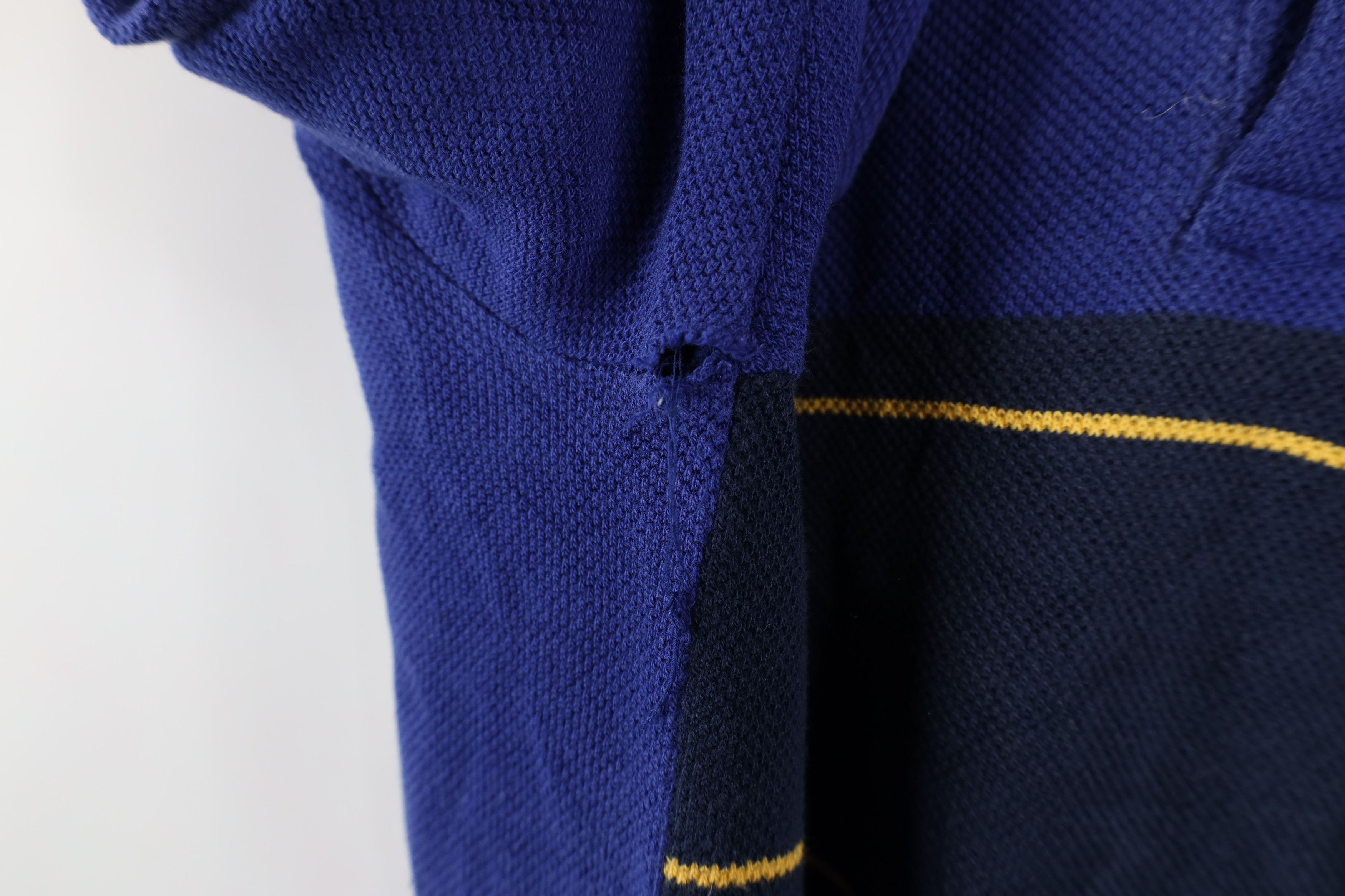 Ralph Lauren Vintage 90s Ralph Lauren Block Thermal Waffle Knit Polo Size US XL / EU 56 / 4 - 5 Thumbnail