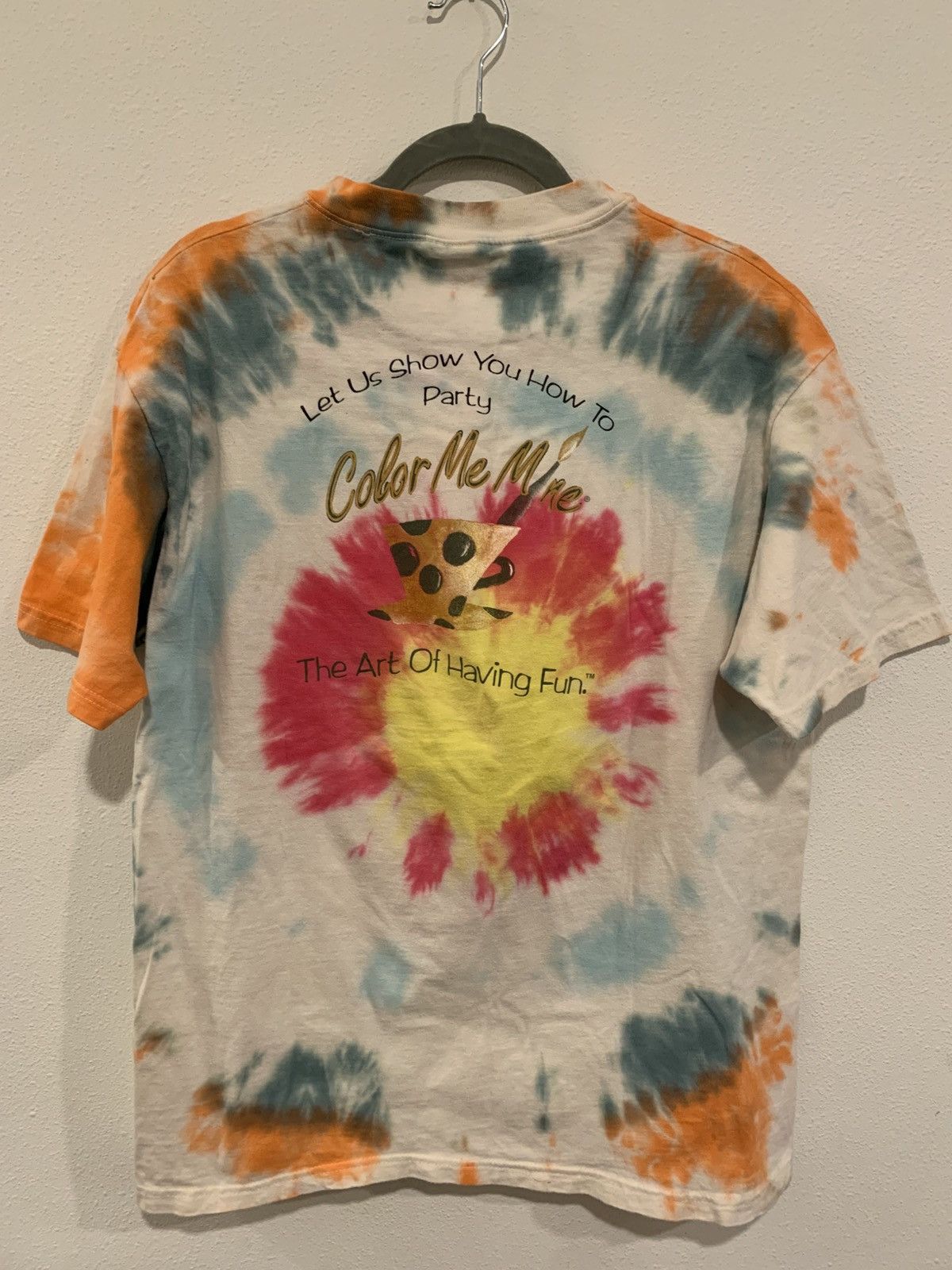 Hanes 90s hanes tye dye let us show you how to party tee Size US L / EU 52-54 / 3 - 1 Thumbnail