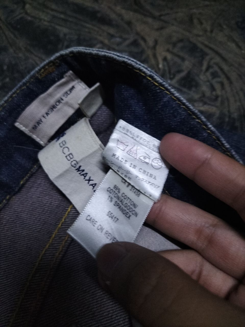 Bcbgmaxazria × If Six Was Nine BCBG MAXAZRIA Distressed slim jeans japanese brand Size US 30 / EU 46 - 13 Thumbnail