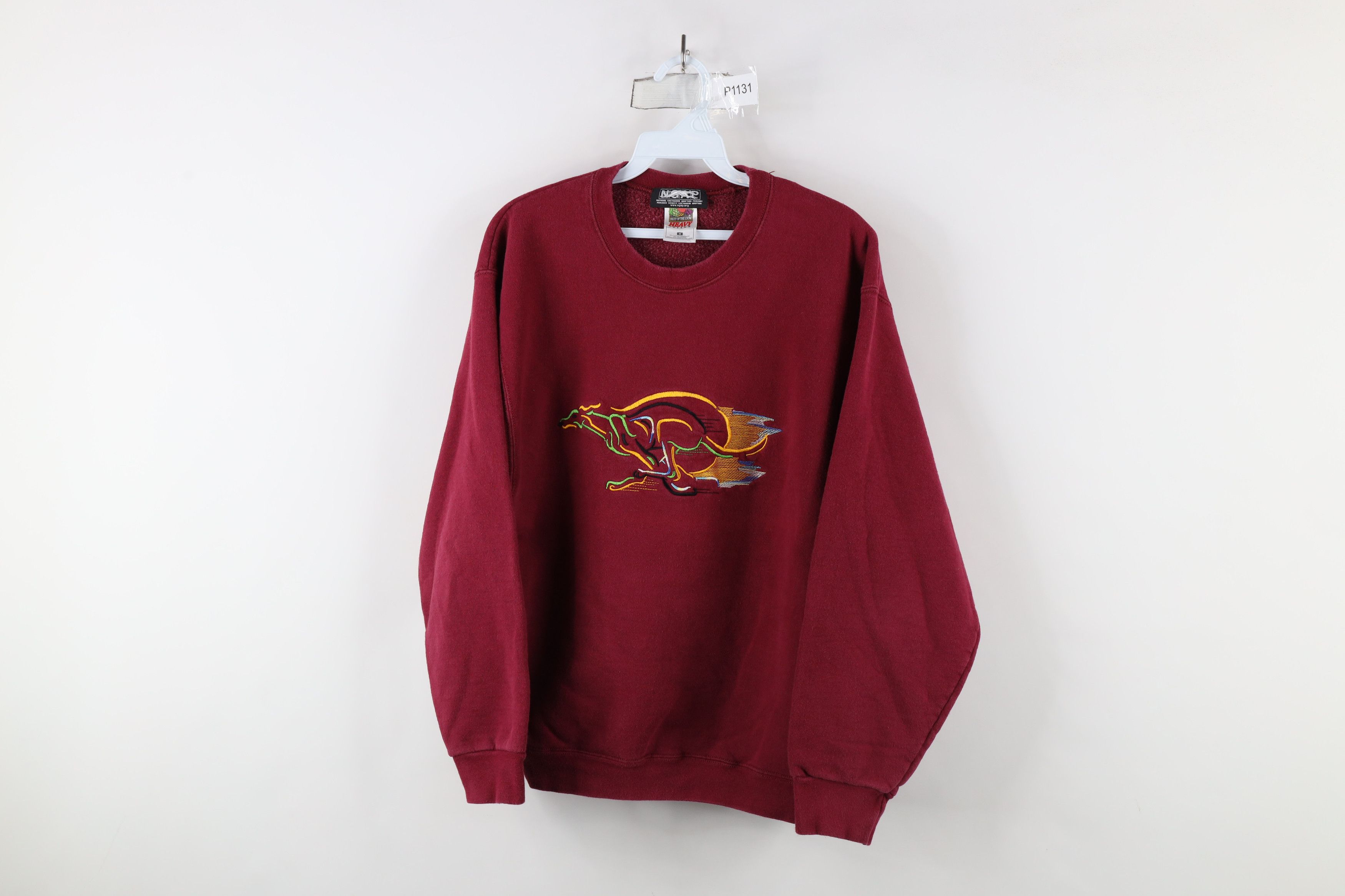 Vintage Vintage 90s Greyhound Adoption Program Dog Sweatshirt Size M / US 6-8 / IT 42-44 - 1 Thumbnail