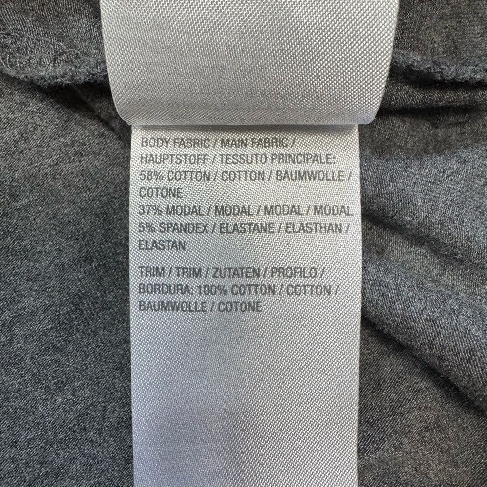 Other New Belle by Kim Gravel TripleLuxe Knit Flannel Trim Gray T Size XXL / US 16-18 / IT 52-54 - 8 Thumbnail