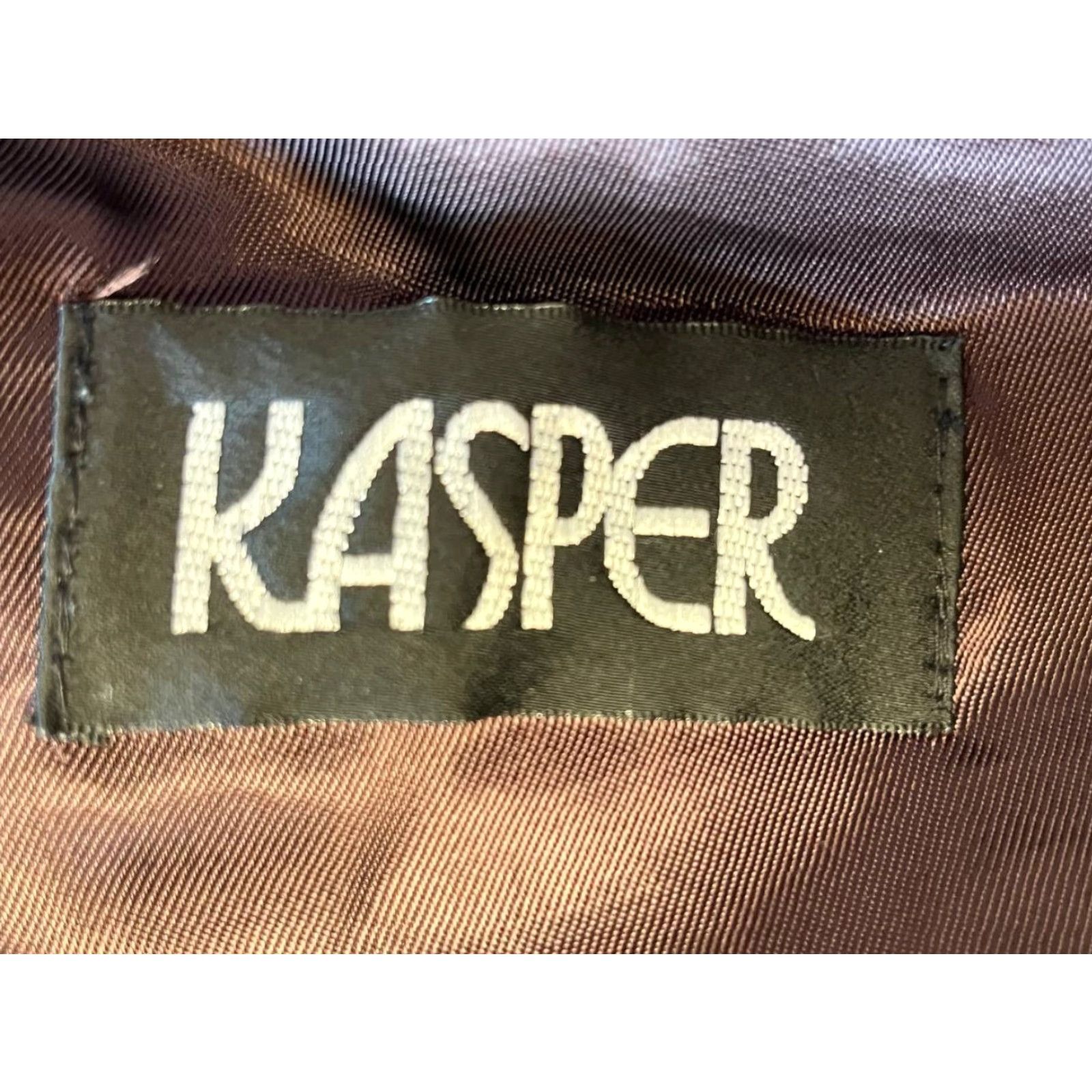 Kasper VINTAGE Kasper Overcoat Coat Wool Cashmere Blend Men’s 44R Brown Long Solid Page/Business Winter Fall Old Fashioned Mens Size US S / EU 44-46 / 1 - 6 Thumbnail