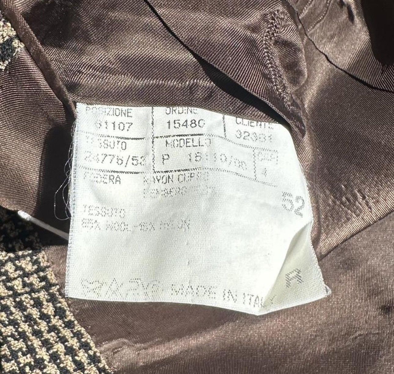 Canali Vintage Canali Proposta Wool Blazer / Sport Coat 🤎 - 42R Size 42R - 6 Thumbnail