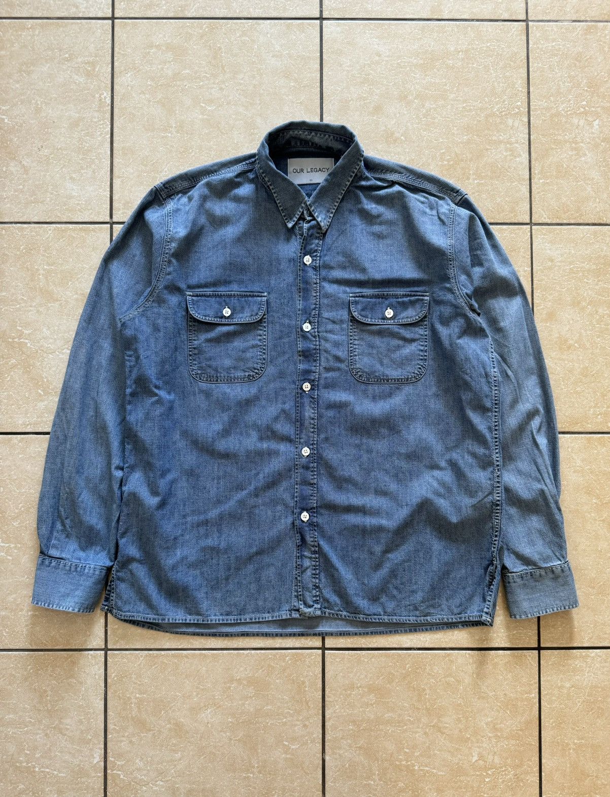 Our legacy denim fashion shirt