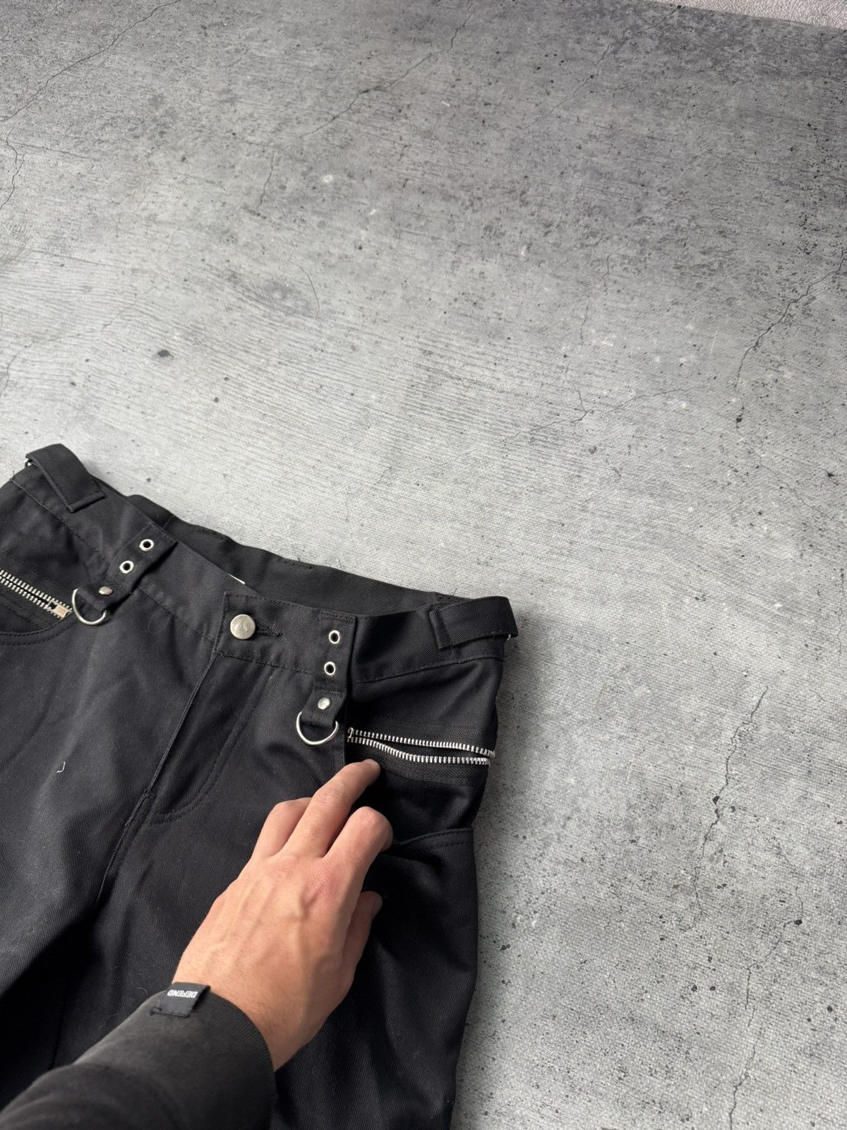 Vintage Vintage bondage pants Criminal damage Cargo Gothic Parachute Size US 30 / EU 46 - 10 Thumbnail