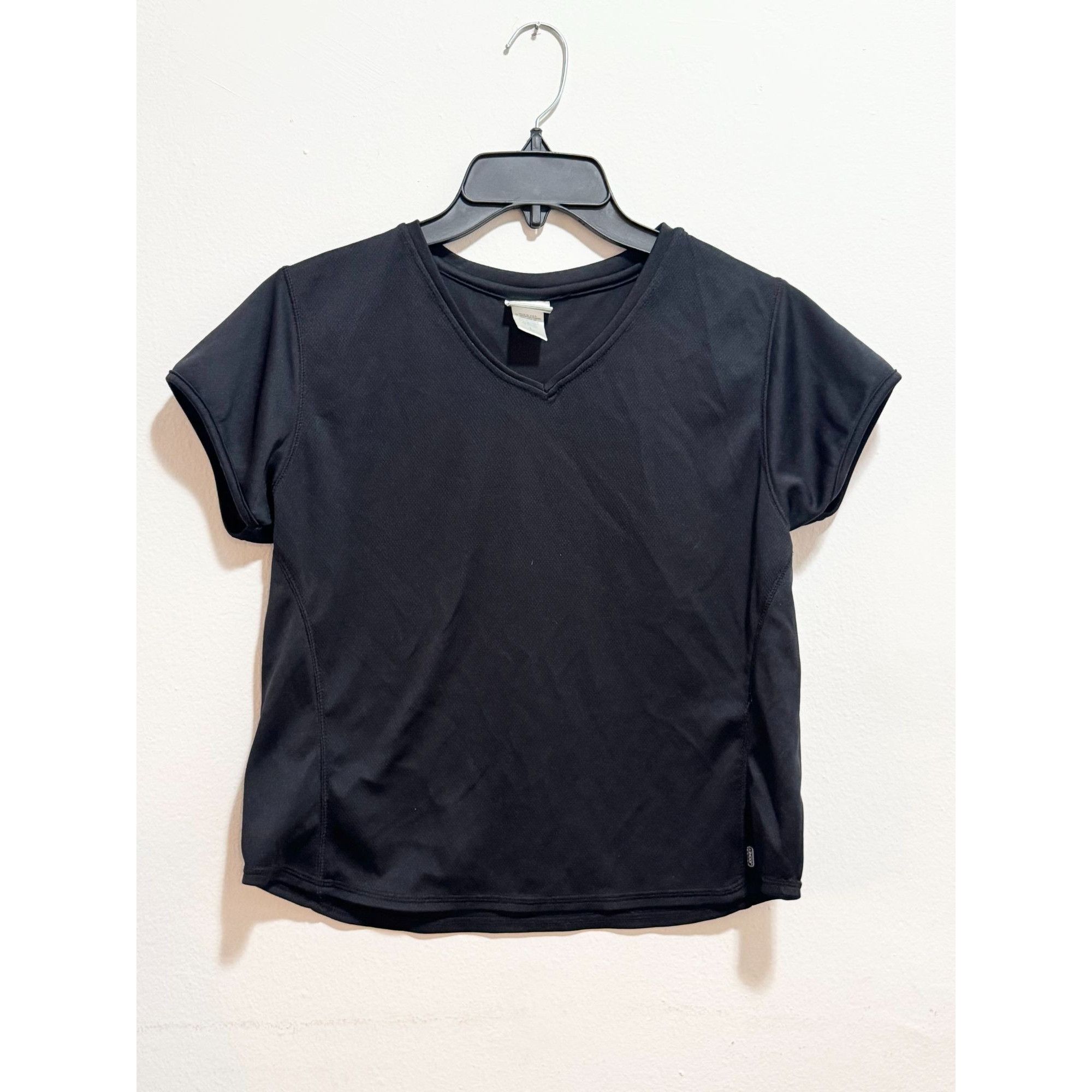Jockey Jockey Sport Black Activewear V Neck Women's T Shirt Size L Size L / US 10 / IT 46 - 1 Thumbnail