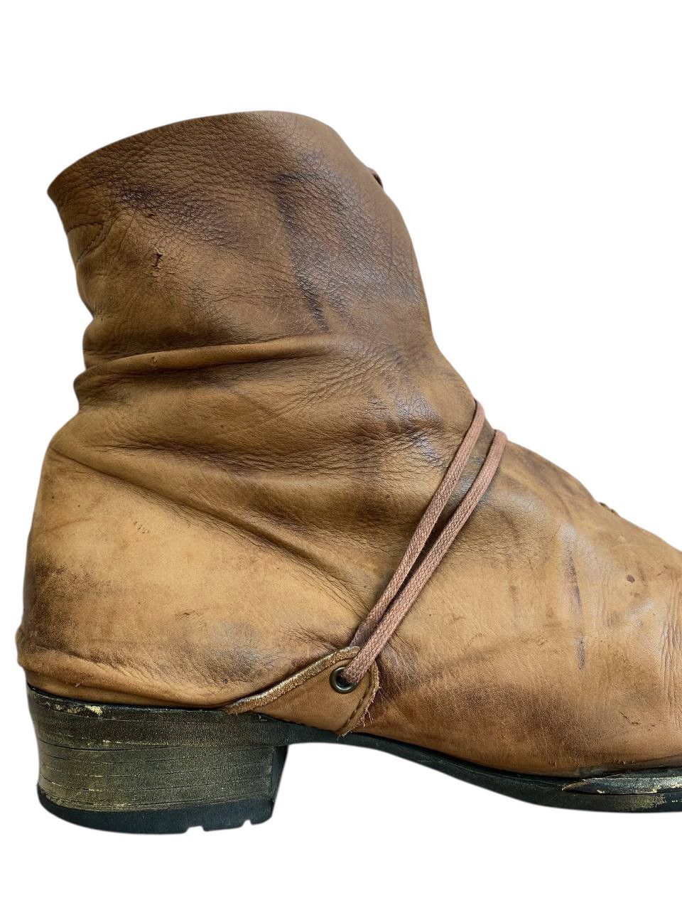 Alfredo Bannister Alfredo Bannister Deconstructed Folded Sock Boots Size US 10 / EU 43 - 18 Thumbnail