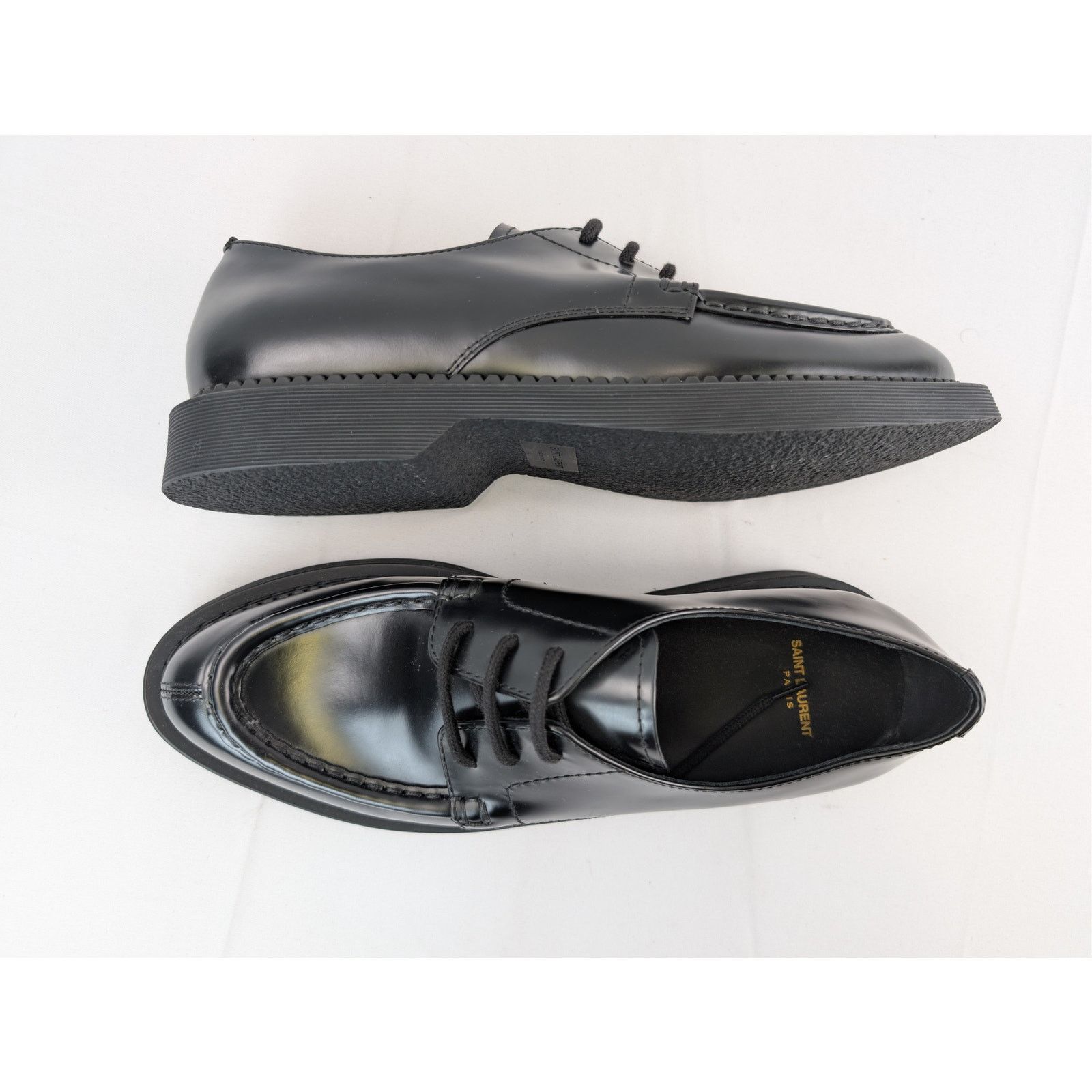 Saint Laurent Paris o1rshd1 Wim 10 Lace up shoe boots in Nero Size US 11 / EU 44 - 1 Thumbnail