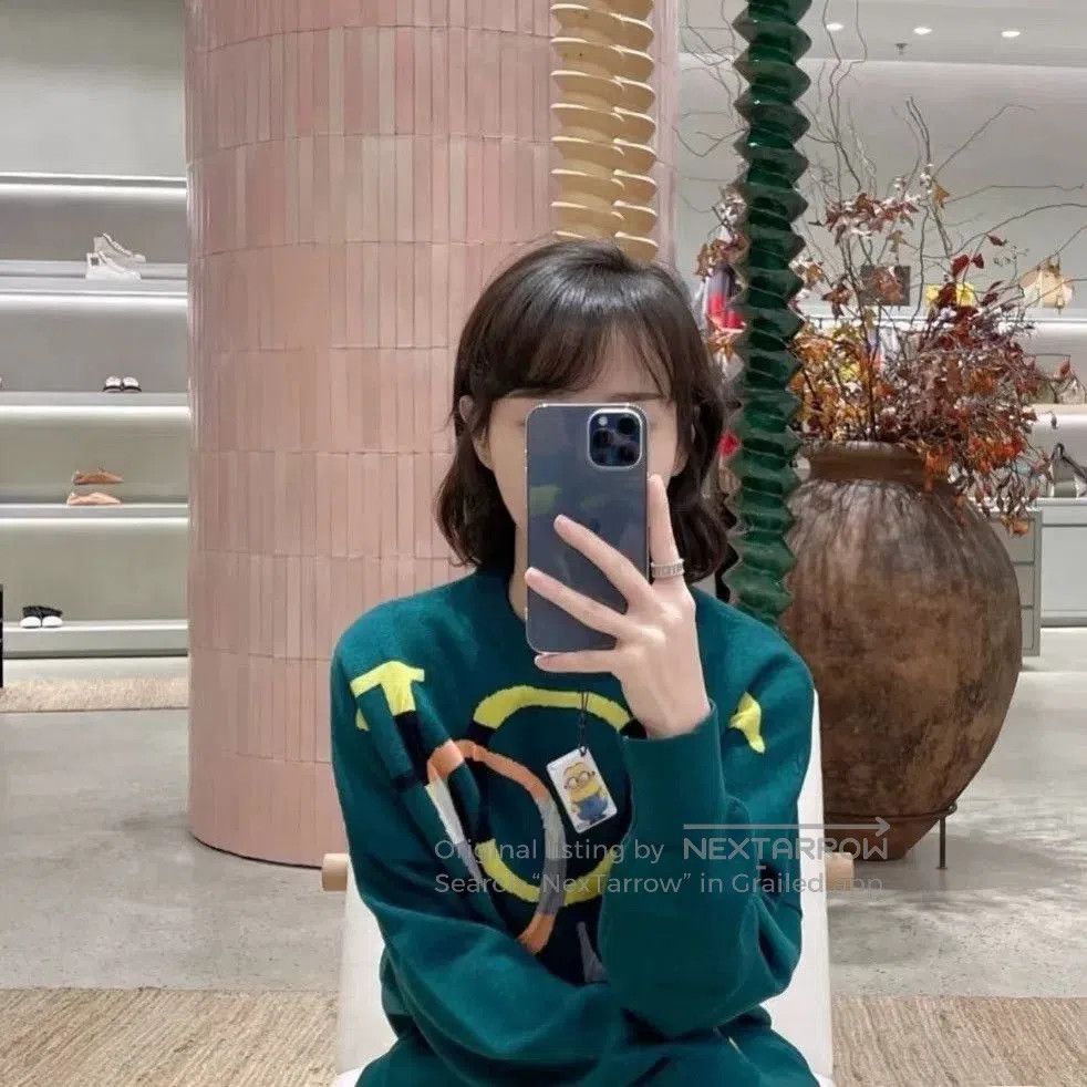 Loewe Loewe SS22 Alphabet Jacquard Cashmere Sweater. Size US S / EU 44-46 / 1 - 9 Thumbnail