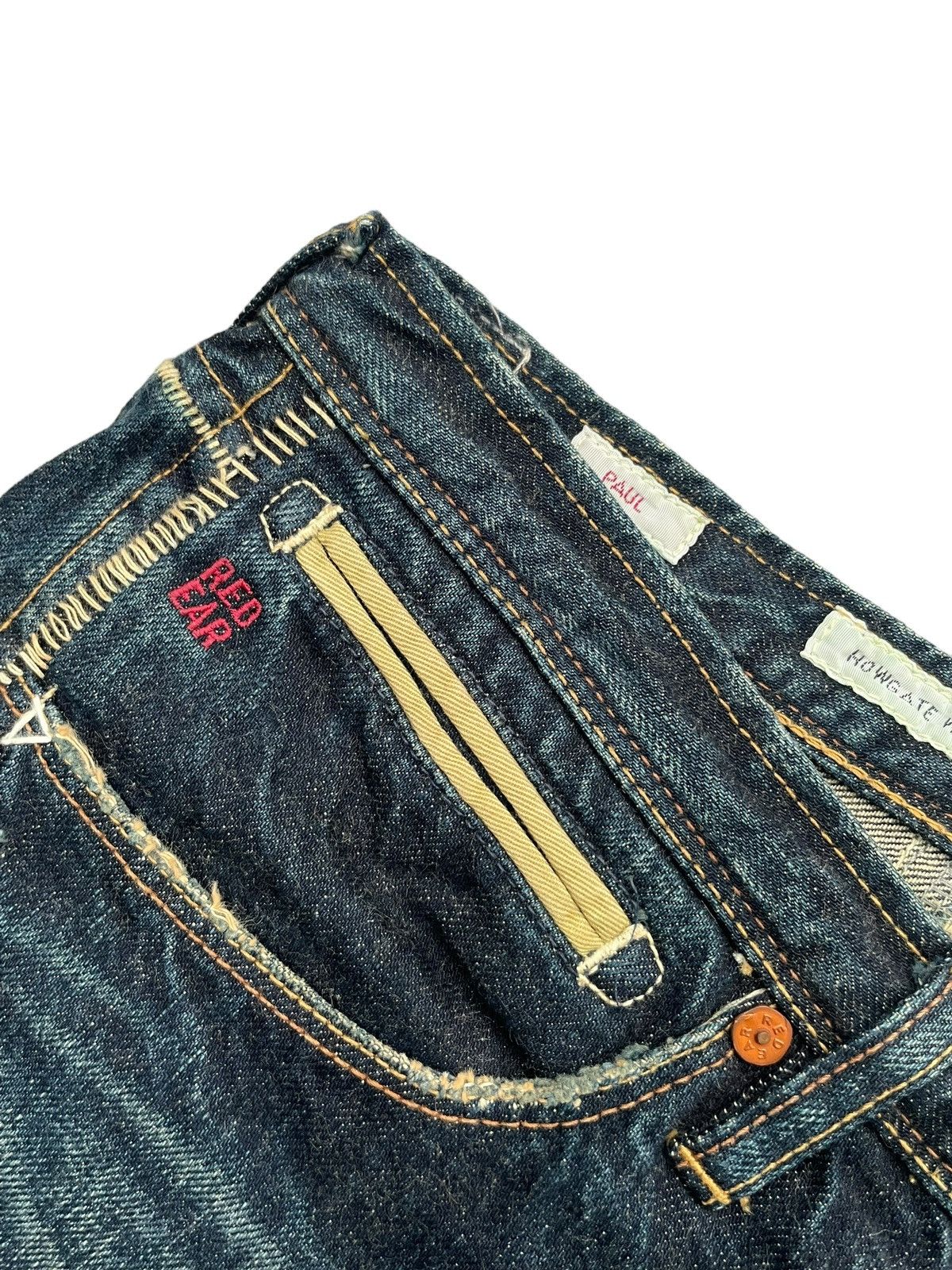 Japanese Brand × Paul Smith Red Ear Paul Smith Red Ear Howgate Wonder Selvedge Distresed Size US 31 - 6 Thumbnail