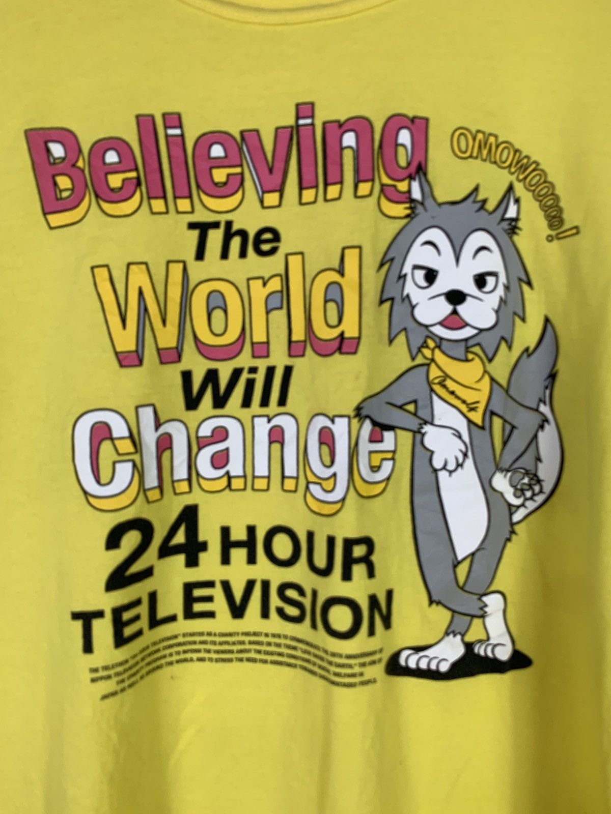 Japanese Brand × Vintage Vintage 24 Hour Television Tshirt Size US XL / EU 56 / 4 - 8 Thumbnail