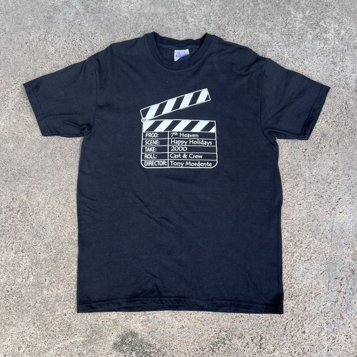 Vintage Vintage 7th Heaven Tony Mordente TV series Promo Tee Drama Size US M / EU 48-50 / 2 - 2 Thumbnail