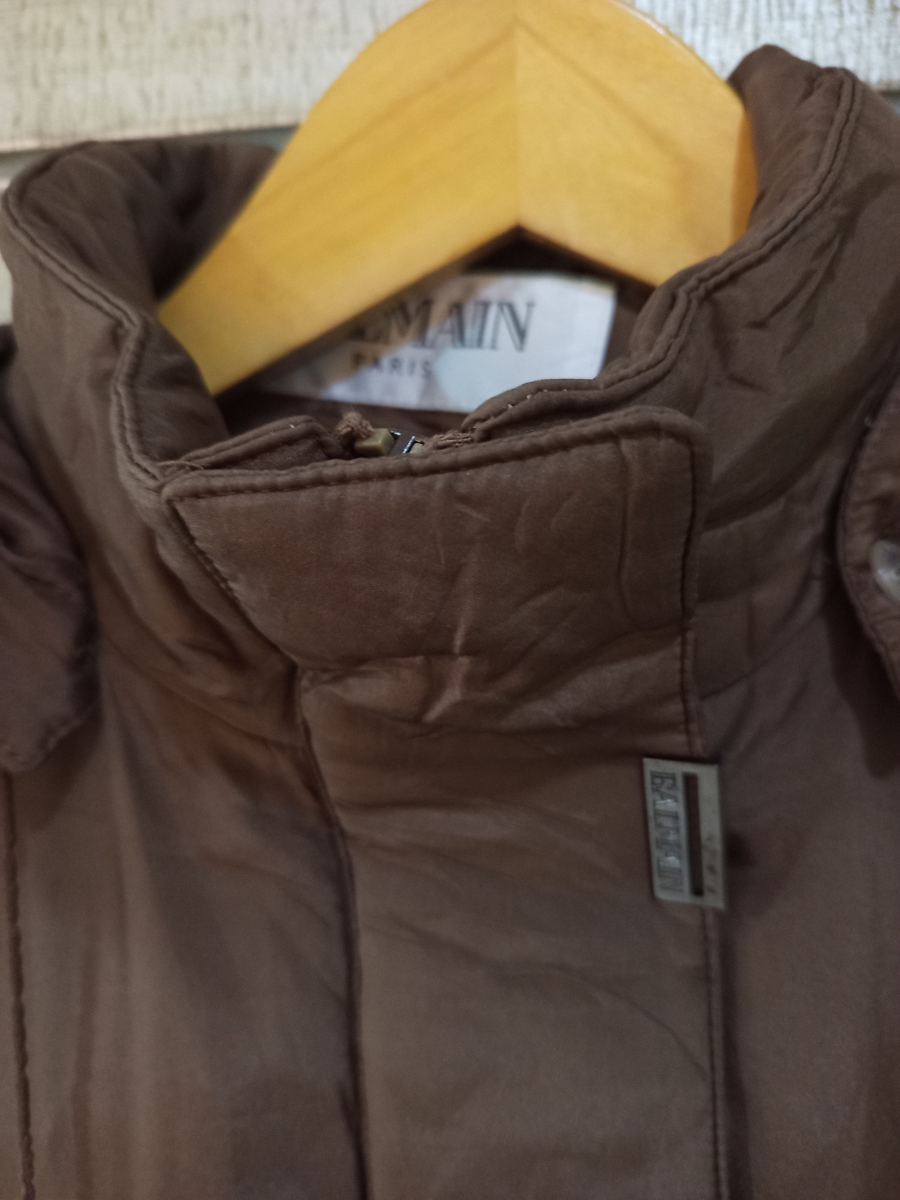 Balmain Balmain Paris Detachable Faux Fur Hood Jacket Size M / US 6-8 / IT 42-44 - 9 Thumbnail