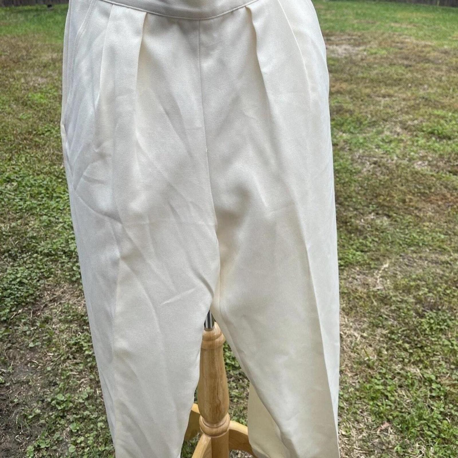 Other Vintage The Wyndham Collection Ilgwu Wool Blend Pants Size 6 Size 28" / US 6 / IT 42 - 1 Thumbnail