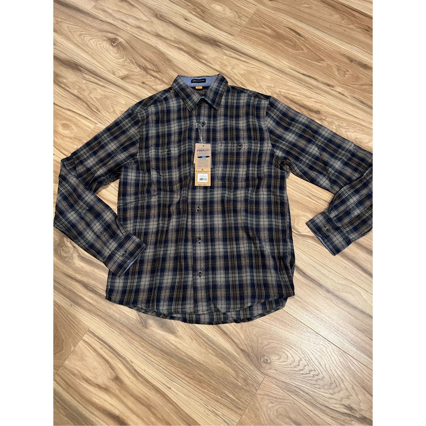 Other Tailor Vintage NWT hudson Plaid Long Sleeve Men Button Down Size US S / EU 44-46 / 1 - 5 Thumbnail