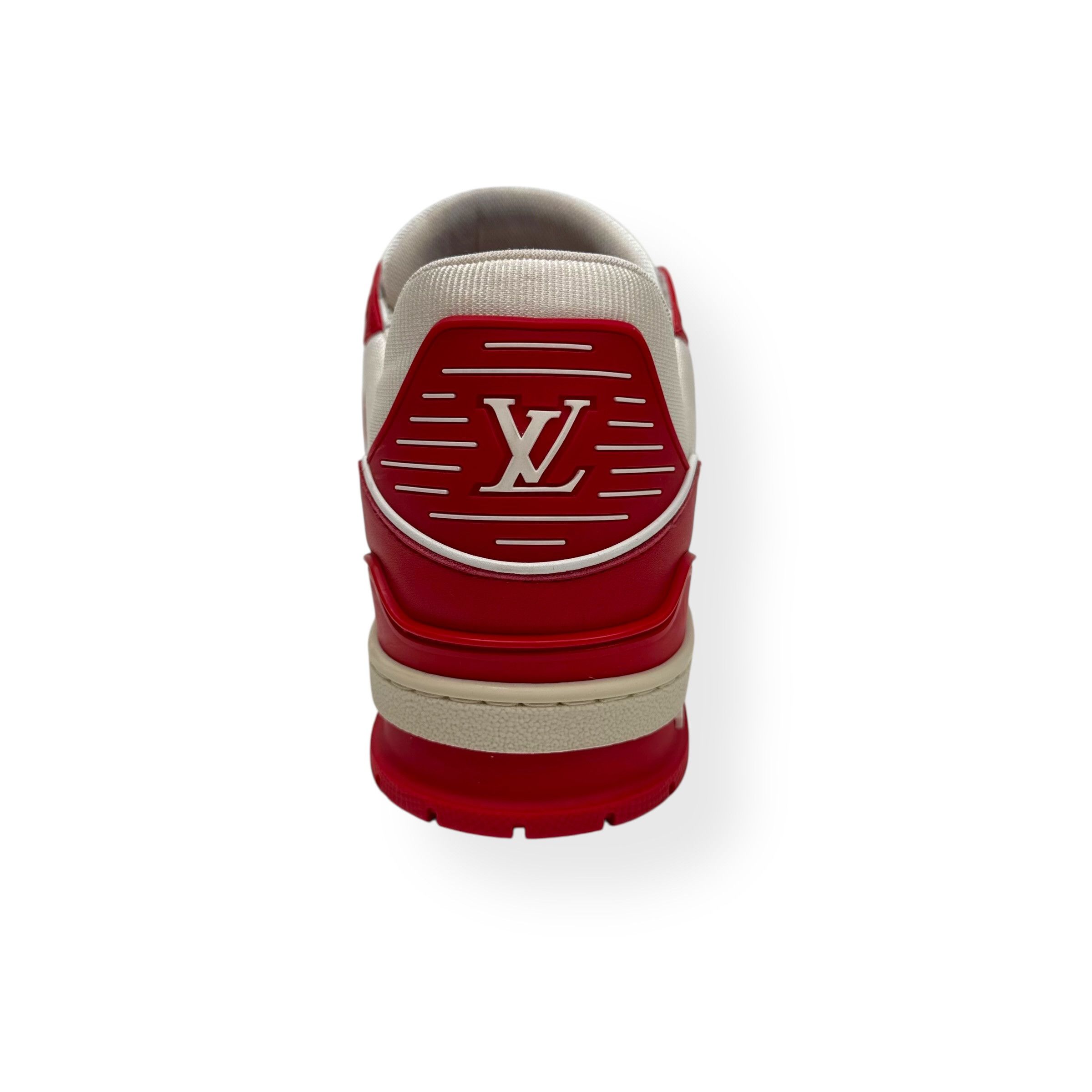 Louis Vuitton LOUIS VUITTON LV TRAINER RED UK8 Size US 9 / EU 42 - 4 Thumbnail