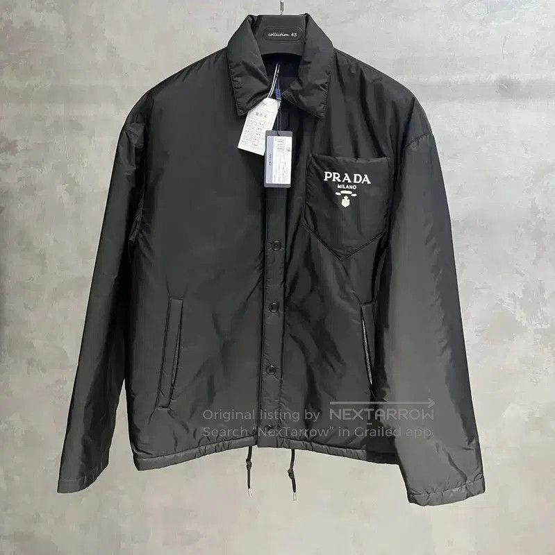 Prada Prada Black Polyester Men’s Outerwear Jacket. Size US XS / EU 42 / 0 - 1 Thumbnail