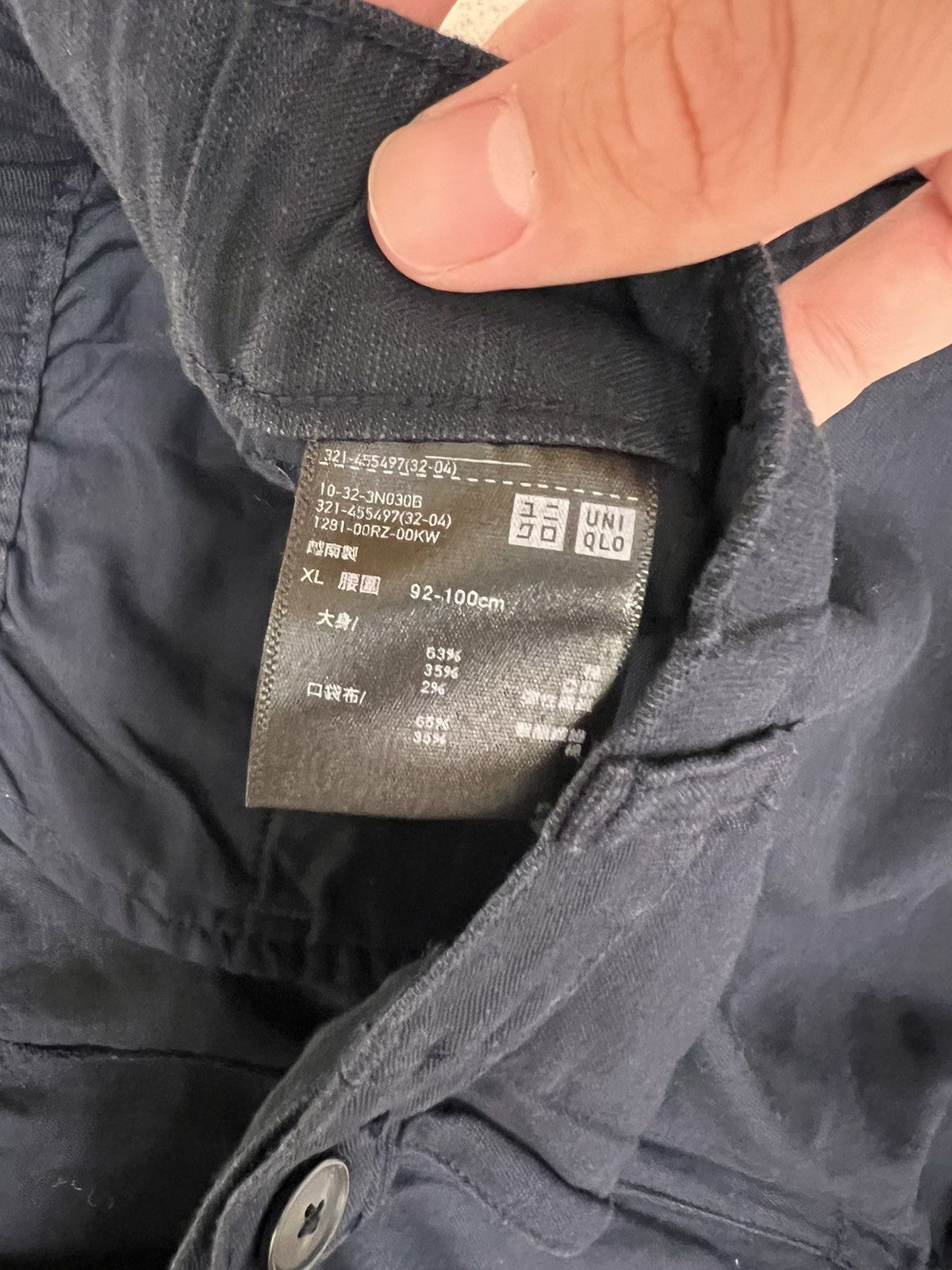 Uniqlo Navy Uniqlo Linen Pants Size US 32 / EU 48 - 3 Thumbnail