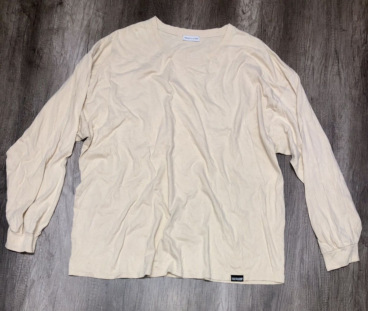 Designer × Japanese Brand FREAK'S STORE x HAV A HANK LONG SLEEVE TEE SHIRT Size US XXL / EU 58 / 5 - 10 Thumbnail