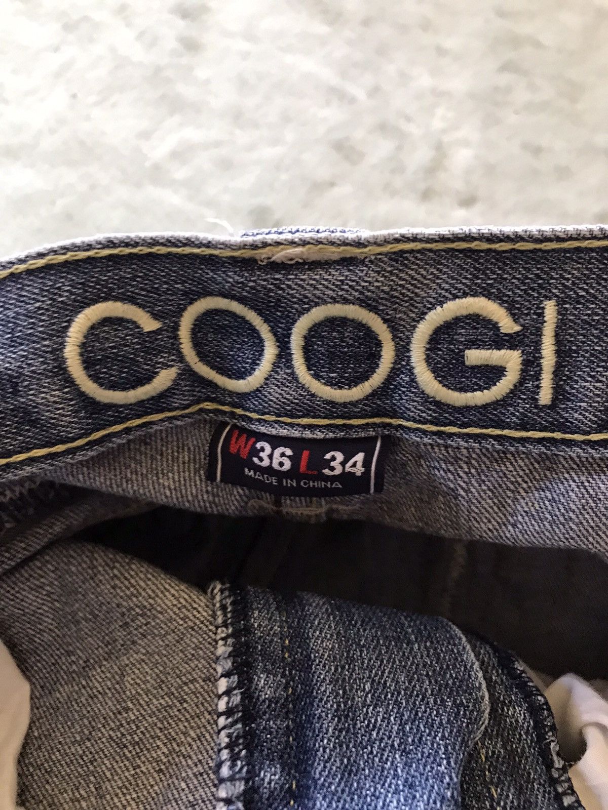 Coogi Coogi Baggy Distressed Ripped Jean Size US 34 / EU 50 - 12 Thumbnail