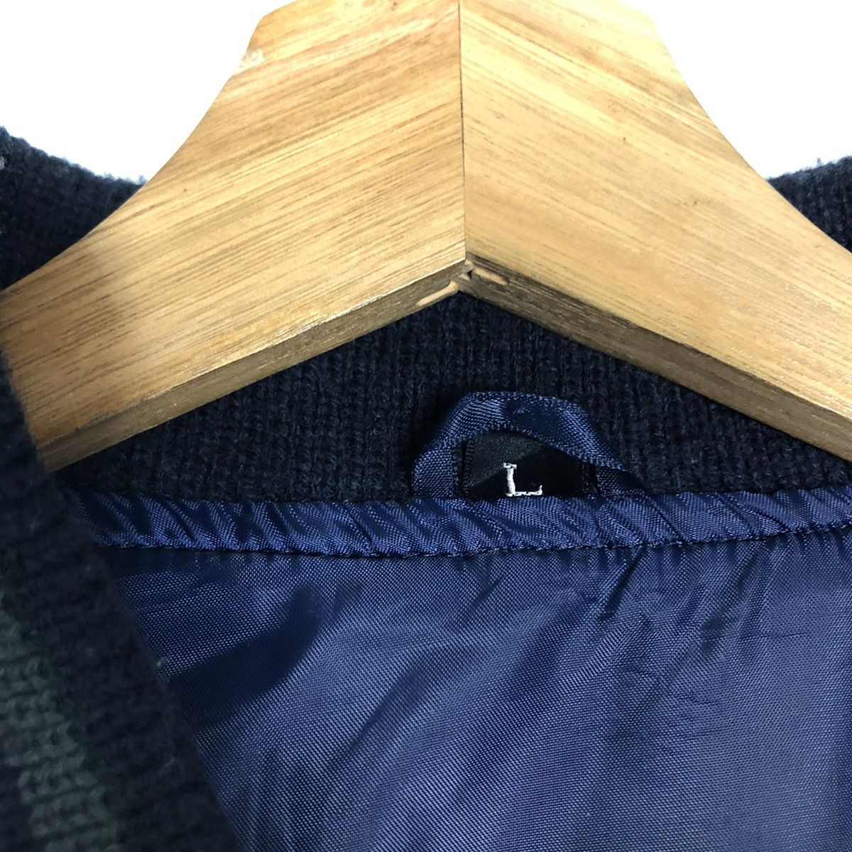 Japanese Brand 🔥90’s Vintage Varsity Bomber Jacket Wool Japan Made Size US L / EU 52-54 / 3 - 15 Thumbnail
