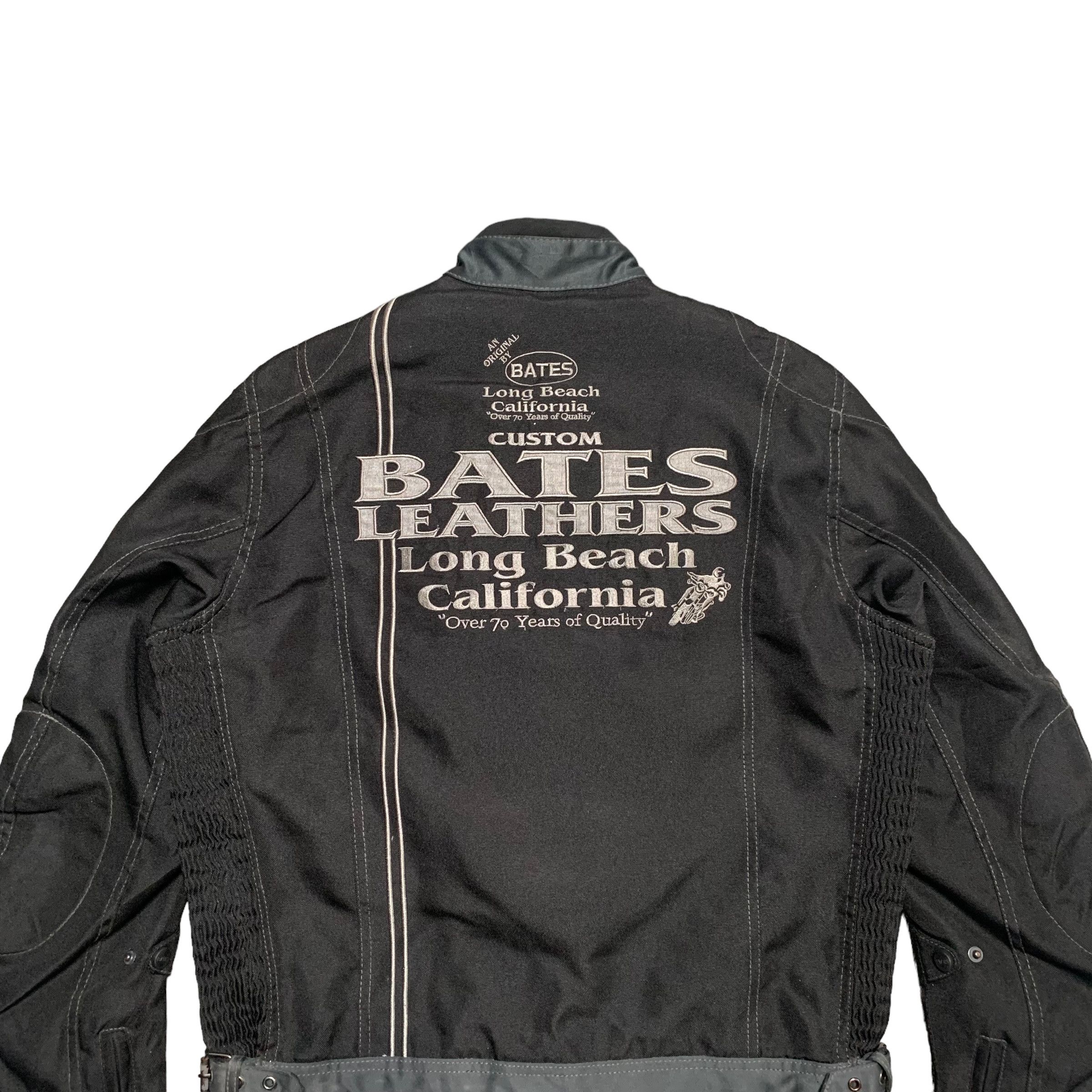 Japanese Brand Custom Bates Leathers Bel-Ray Motorcycle Riding Jacket Size US L / EU 52-54 / 3 - 9 Thumbnail