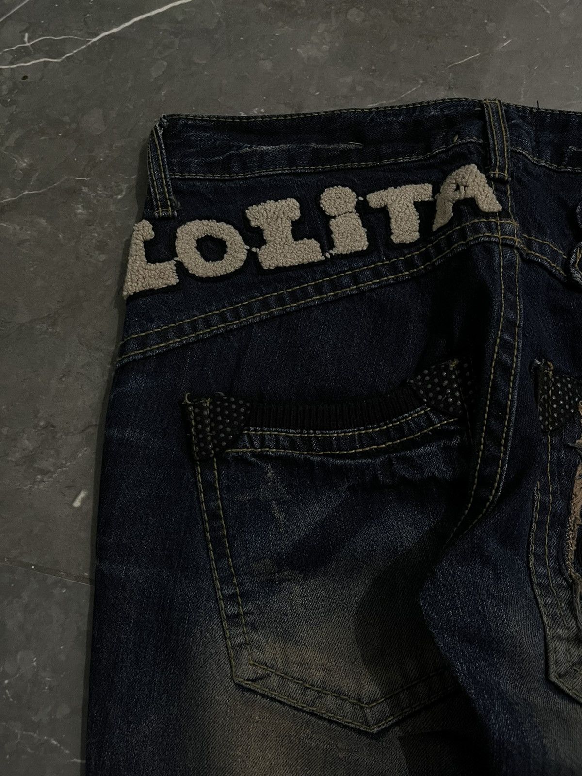 Japanese Brand LOLITA X YOSHIMOTO NARA JEANS Size US 31 - 4 Thumbnail