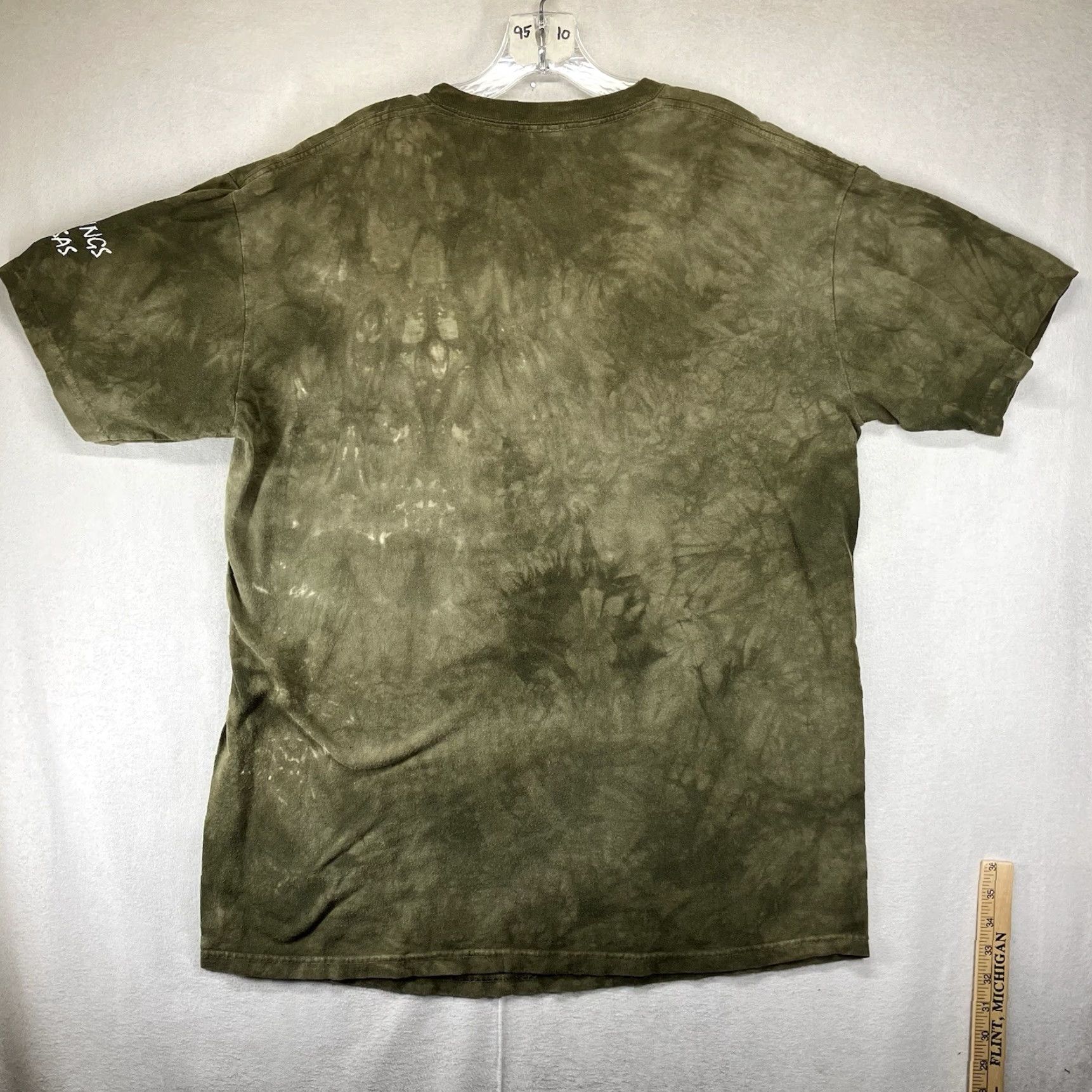 The Mountain The Mountain Deer Hunter Manimal Hunting Green Camo Tie Dye Shirt Mens XL Size US XL / EU 56 / 4 - 2 Thumbnail
