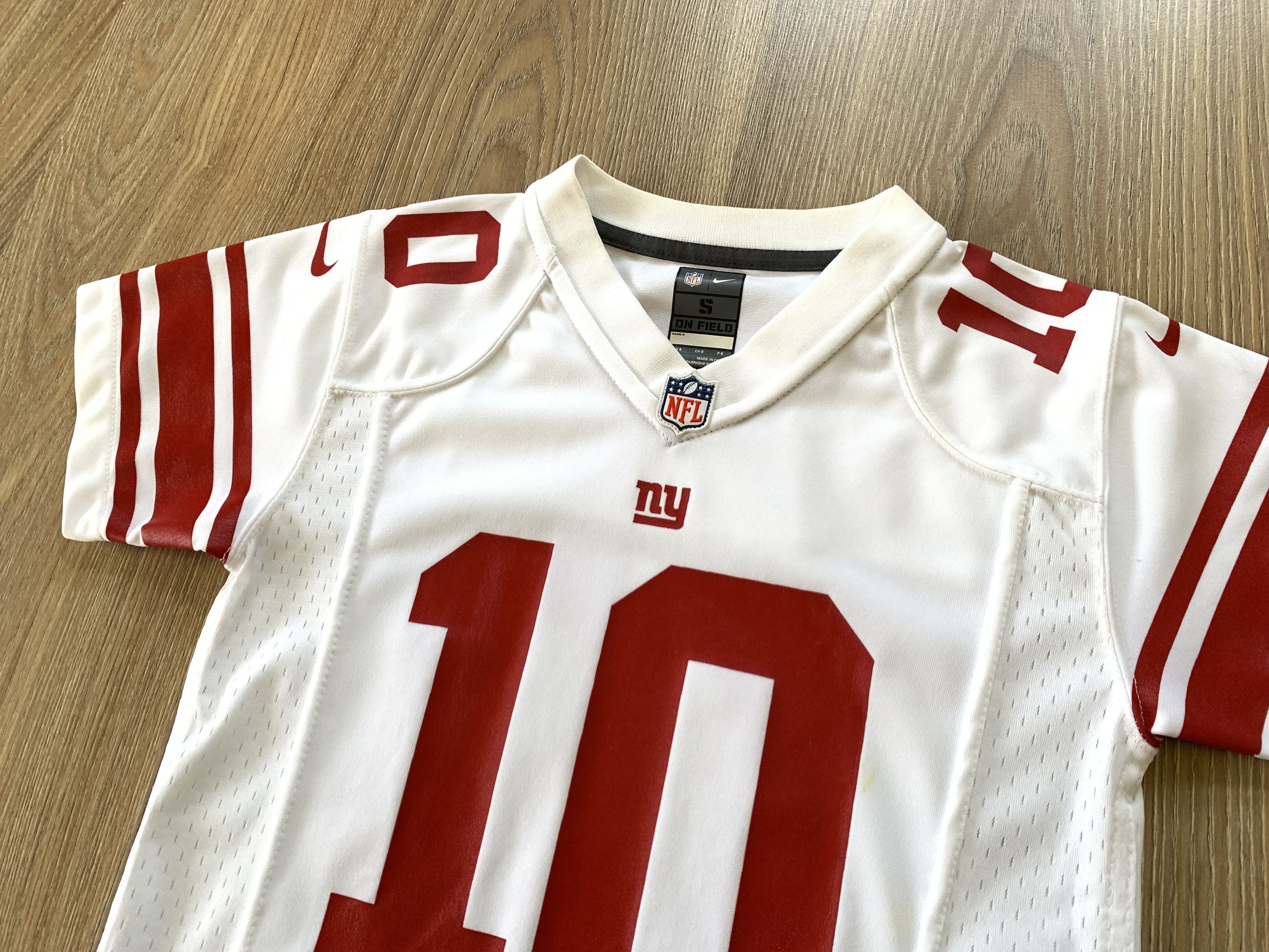 NFL × Nike × Vintage NFL Nike New York Giants Hockey Kids Jersey #10 Eli Manning Size US XXS / EU 40 - 4 Thumbnail