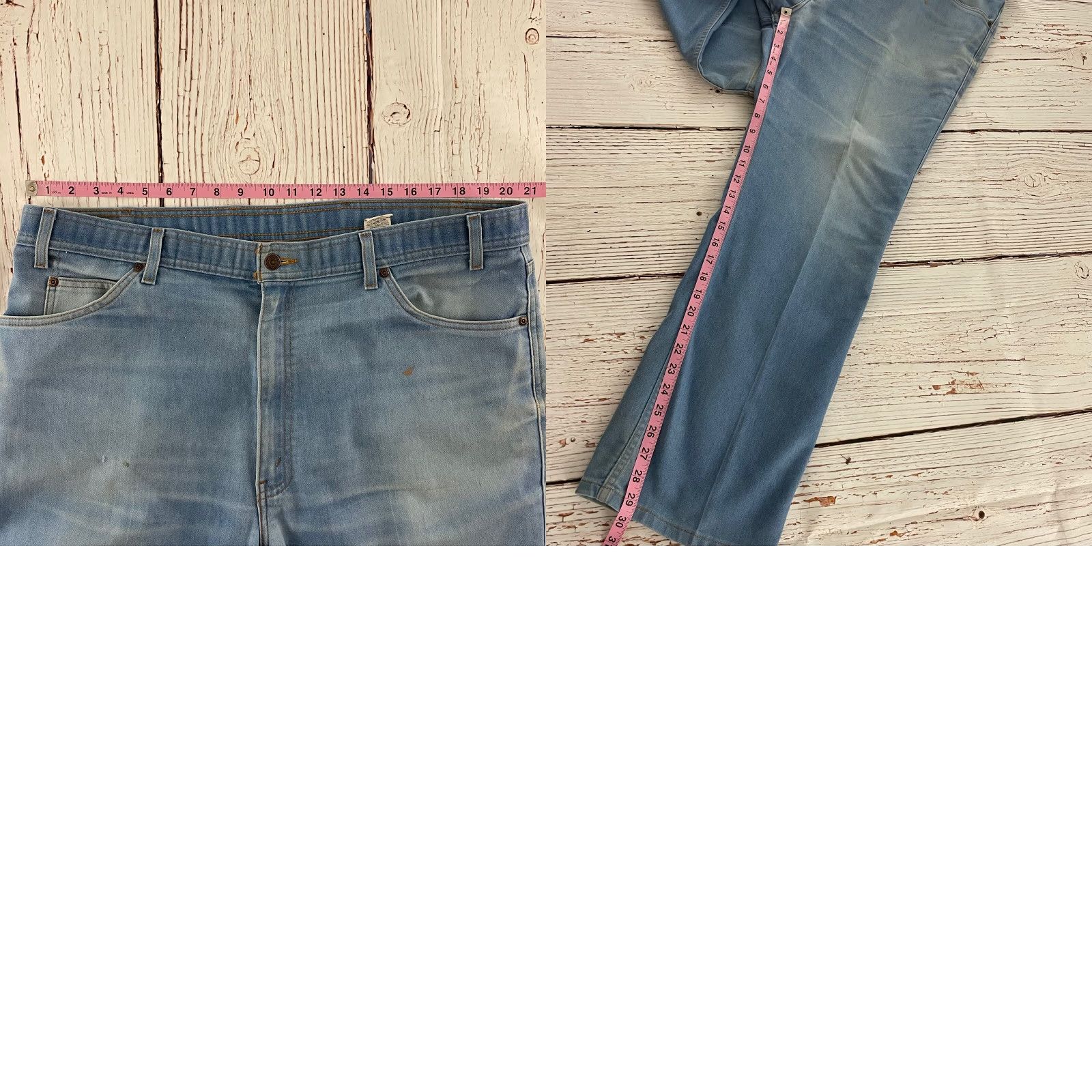 Levi's Levi's Jeans Blue Medium Wash Jeans 44 X 30 Mens Regular 44 Levi's Blue Jeans 90s Size US 44 / EU 60 - 8 Thumbnail