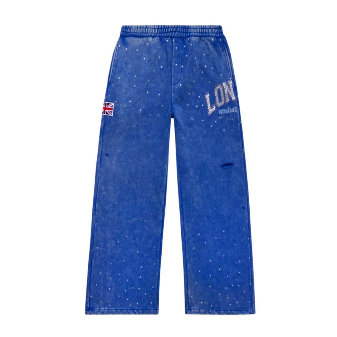 Homme + Femme La Homme Femme World Tour London Blue Sweatpants Size US 38 / EU 54 - 1 Thumbnail