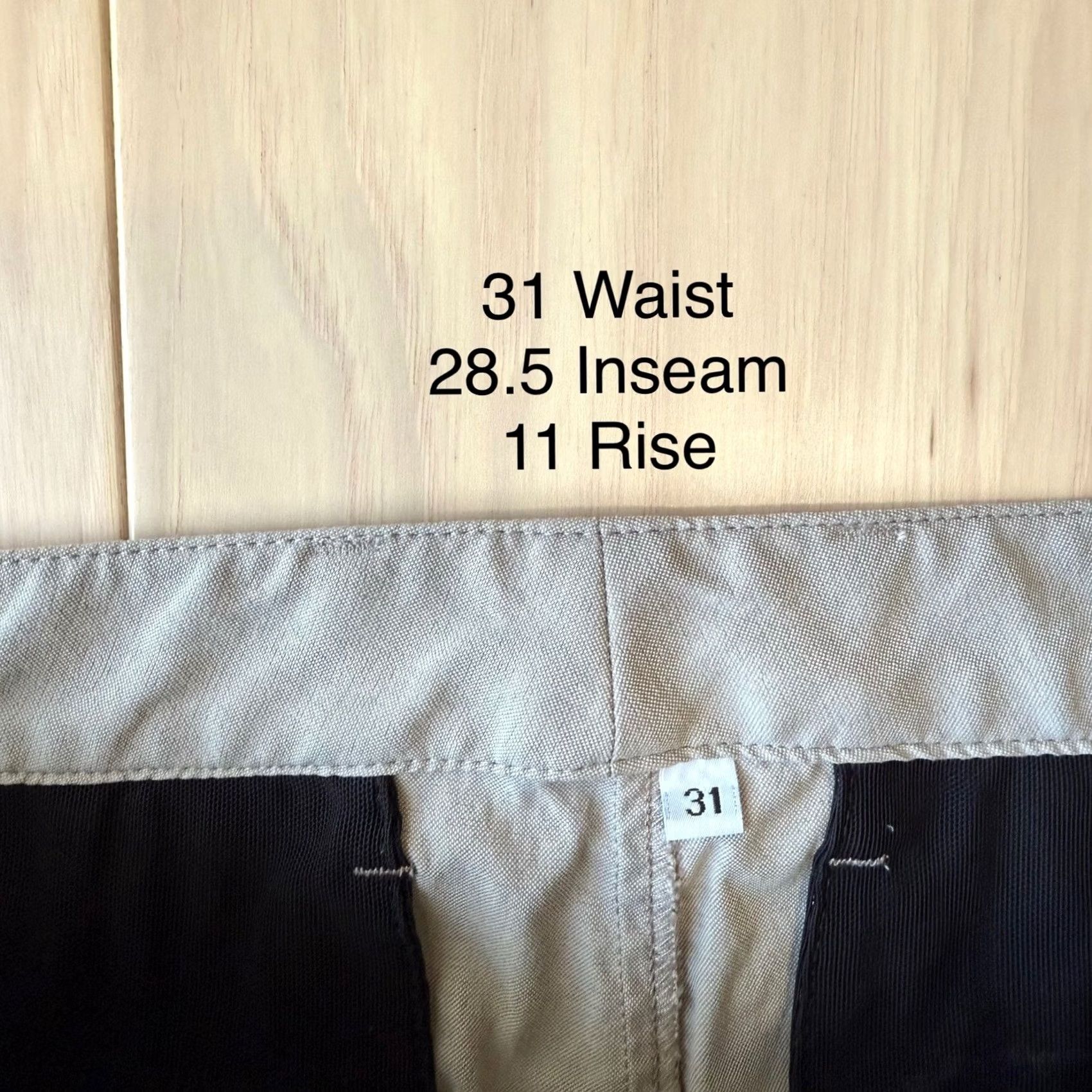 Outlier Outlier Pants 30 Light Khaki Bomb Dungarees Outdoors Workwear Utility Golf Pants 31 Men Khakis Beige Solid Athleisure Outdoor Mens Size US 31 - 5 Thumbnail