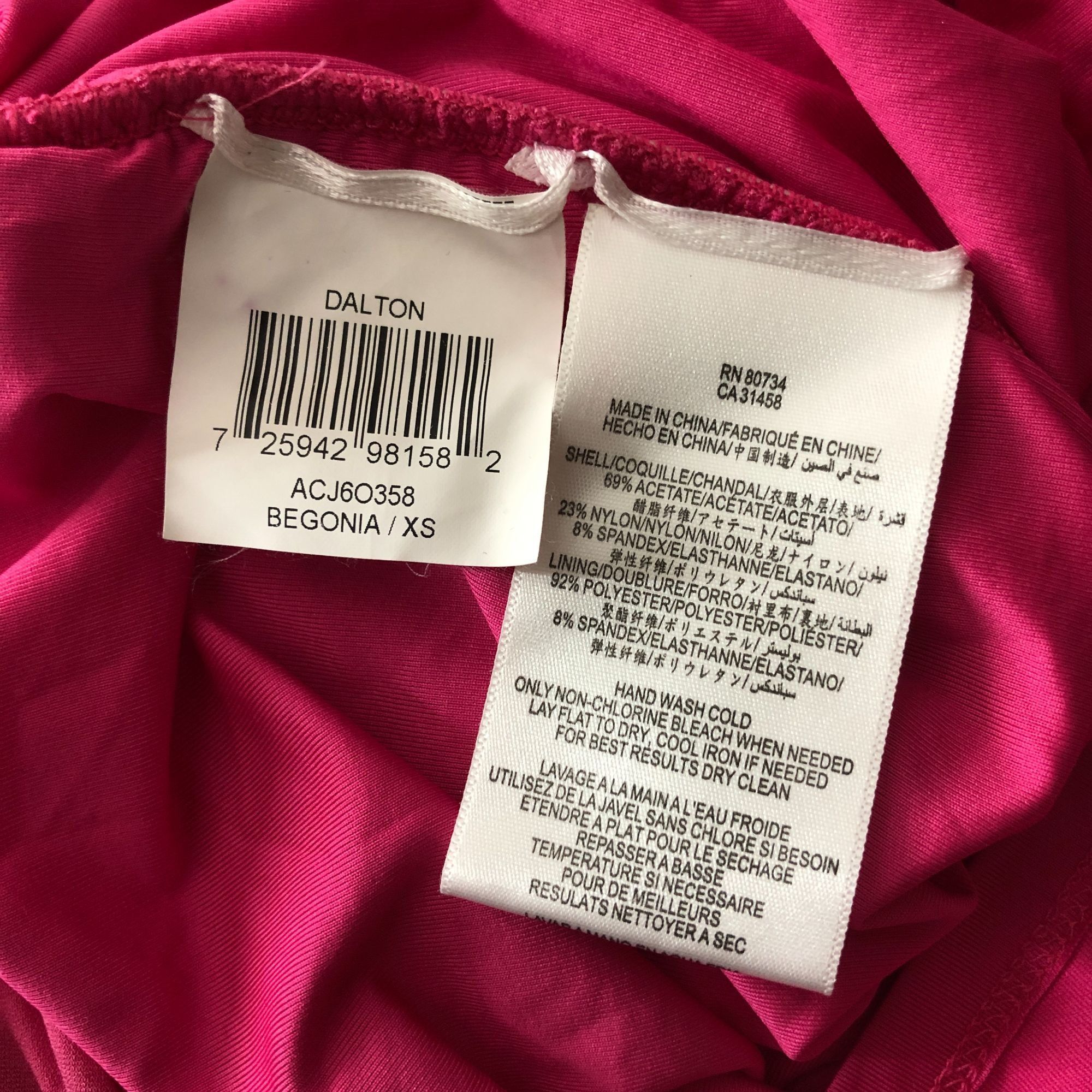 Bcbgmaxazria BCBGMaxAzria Bodycon Dress Long Sleeve Ruched Midi Open Back Size XS / US 0-2 / IT 36-38 - 4 Thumbnail