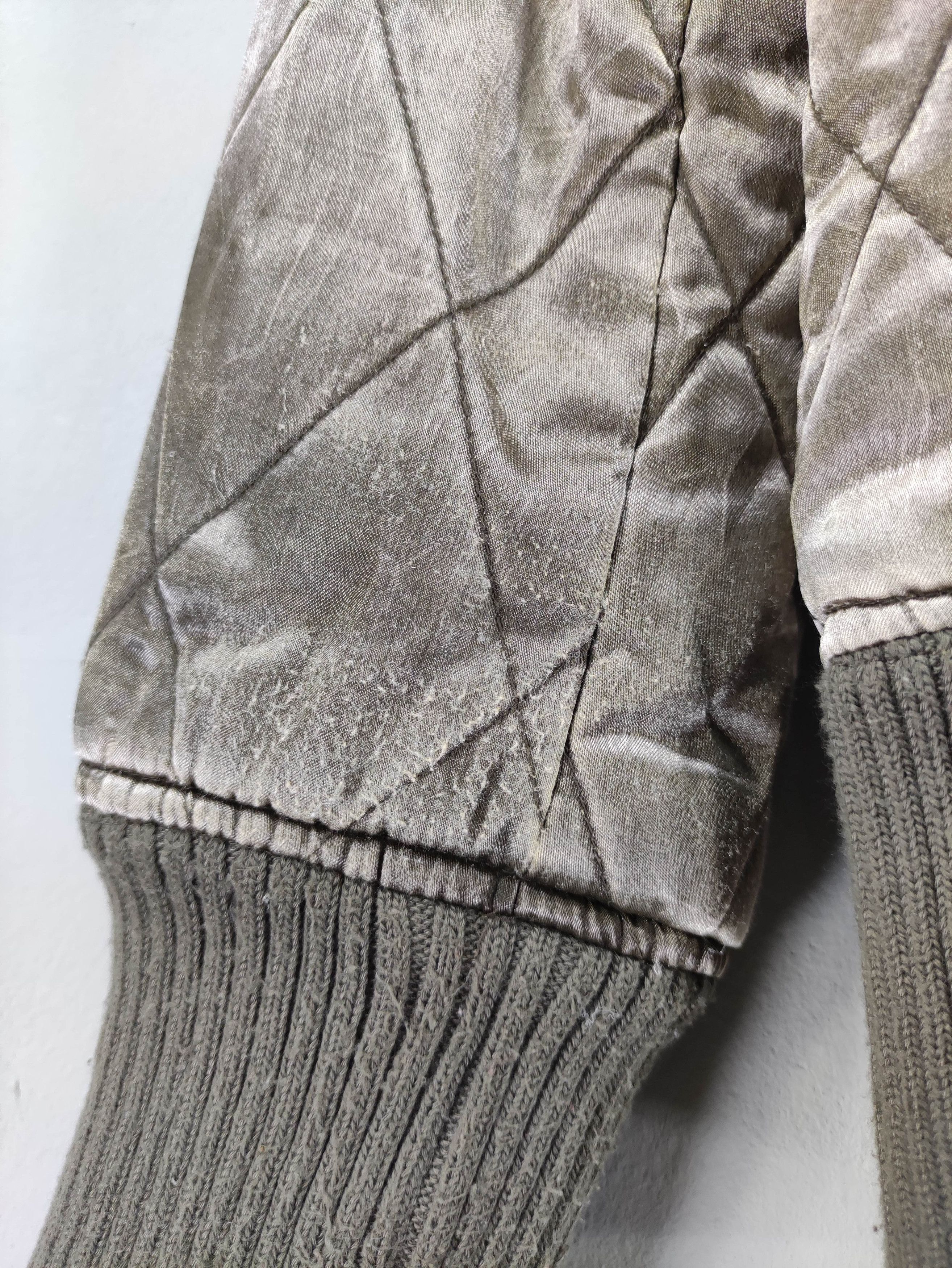 If Six Was Nine Vintage Plymtone Quilted Bomber Style Jacket Hoodie Zipper Size M / US 6-8 / IT 42-44 - 11 Thumbnail