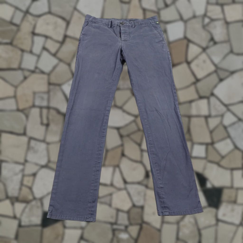 Allsaints All Saints Pants Mens 30x30 Park Chino Slim Fit Button Fly Straight Blue Casual Evening 30x30 Mens Pants Size US 30 / EU 46 - 1 Thumbnail