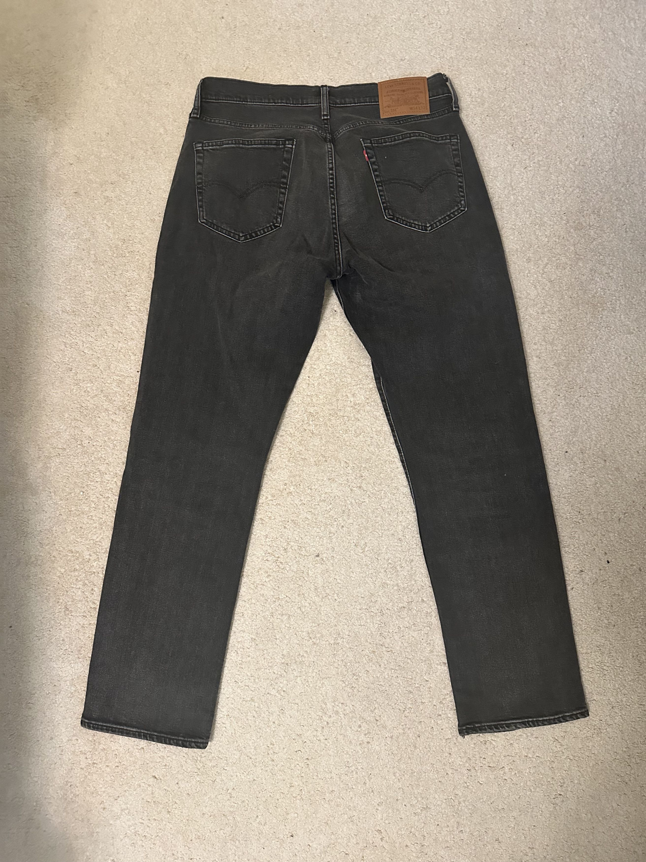 Levi's × Vintage Levi 514 Grey Jeans Size US 34 / EU 50 - 3 Thumbnail